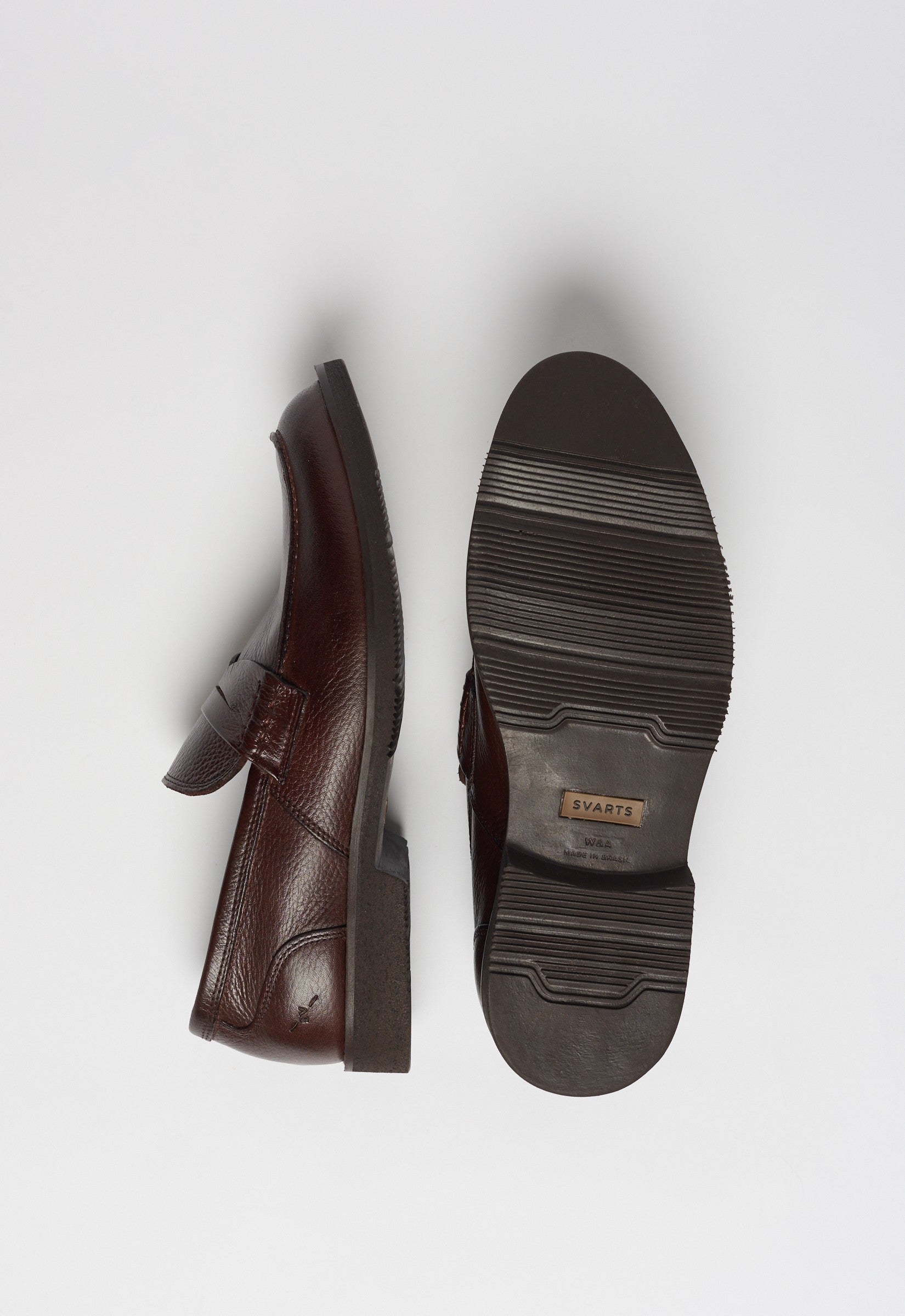 Mocassim Couro Café