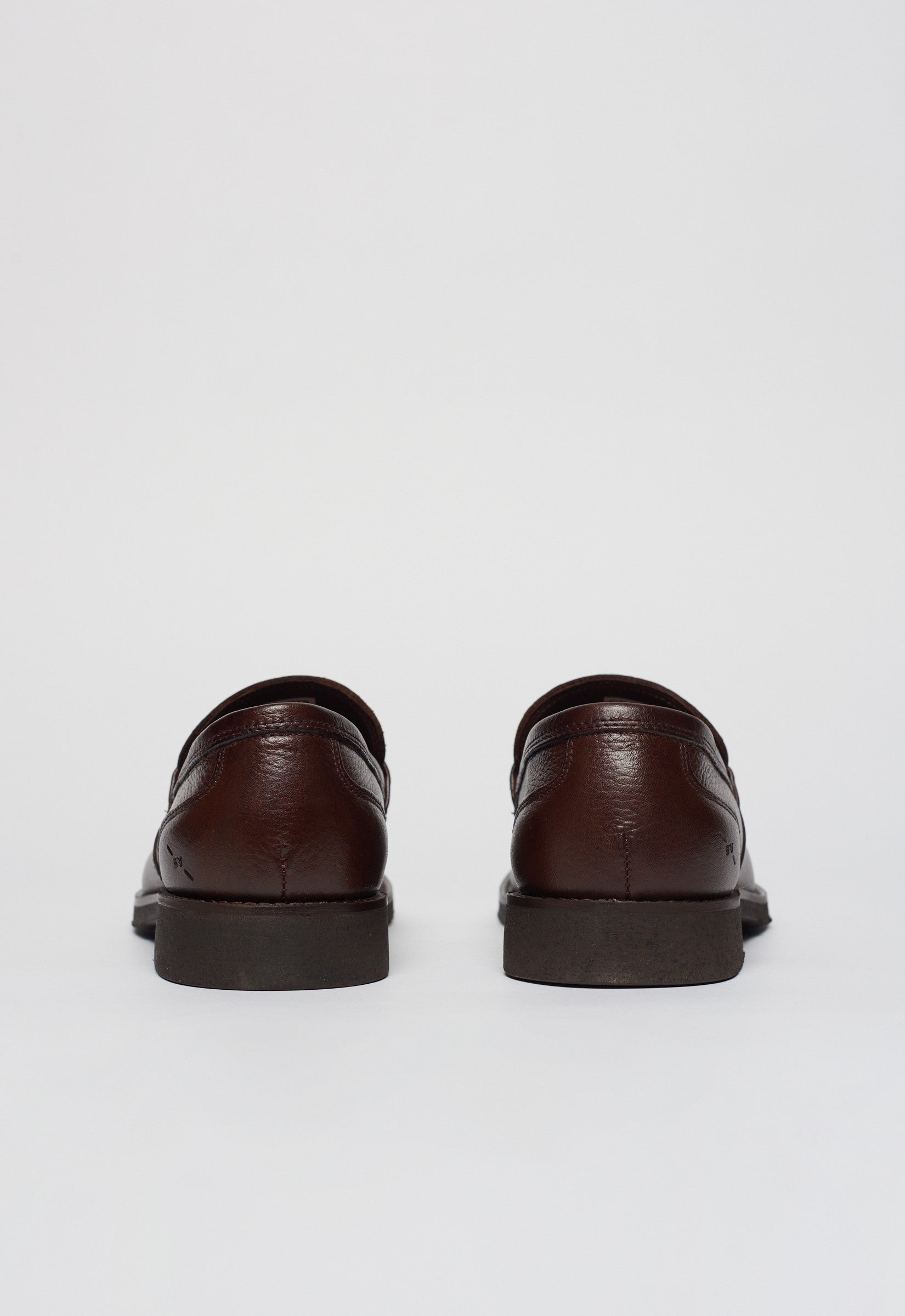 Mocassim Couro Café