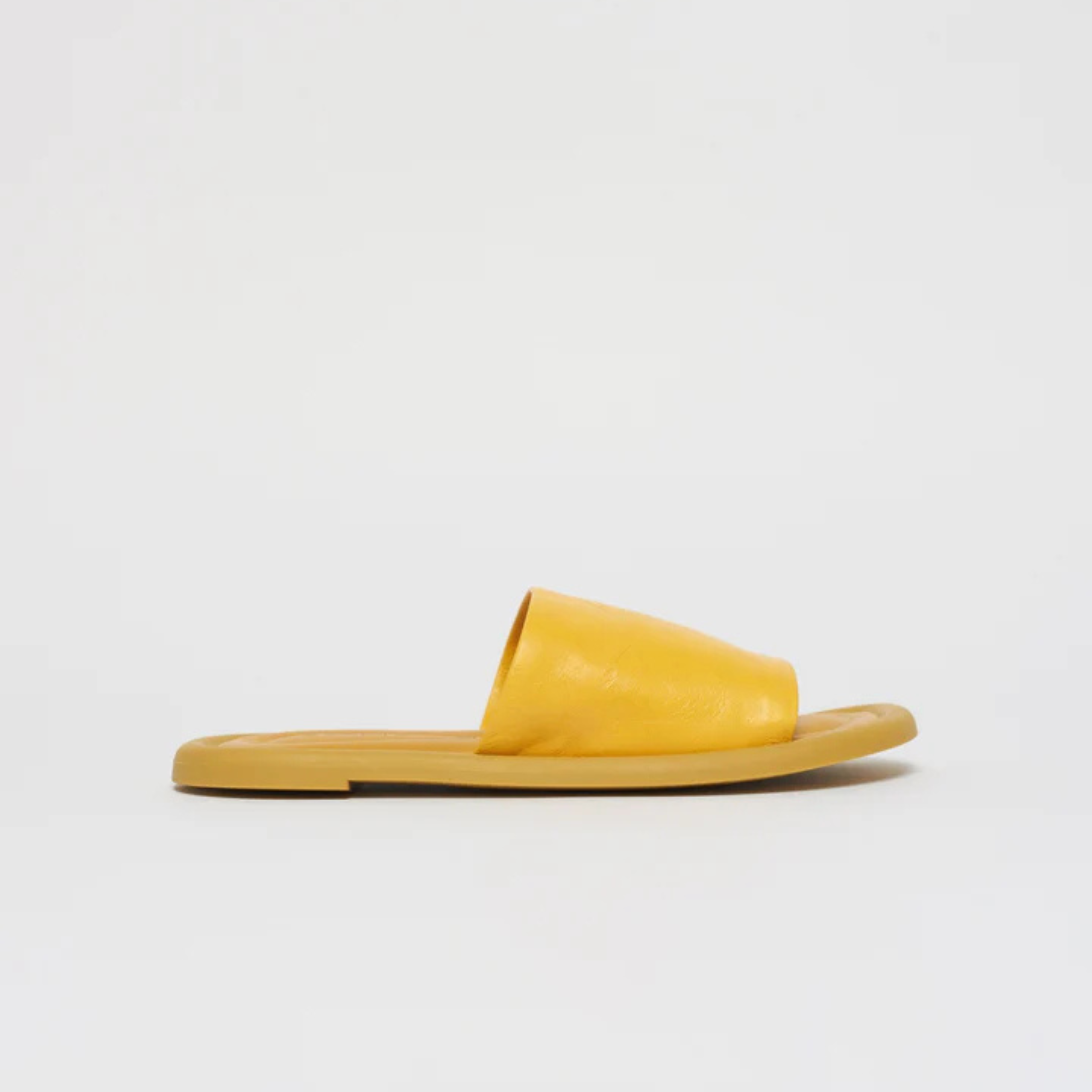 Rasteira Slide Amarelo