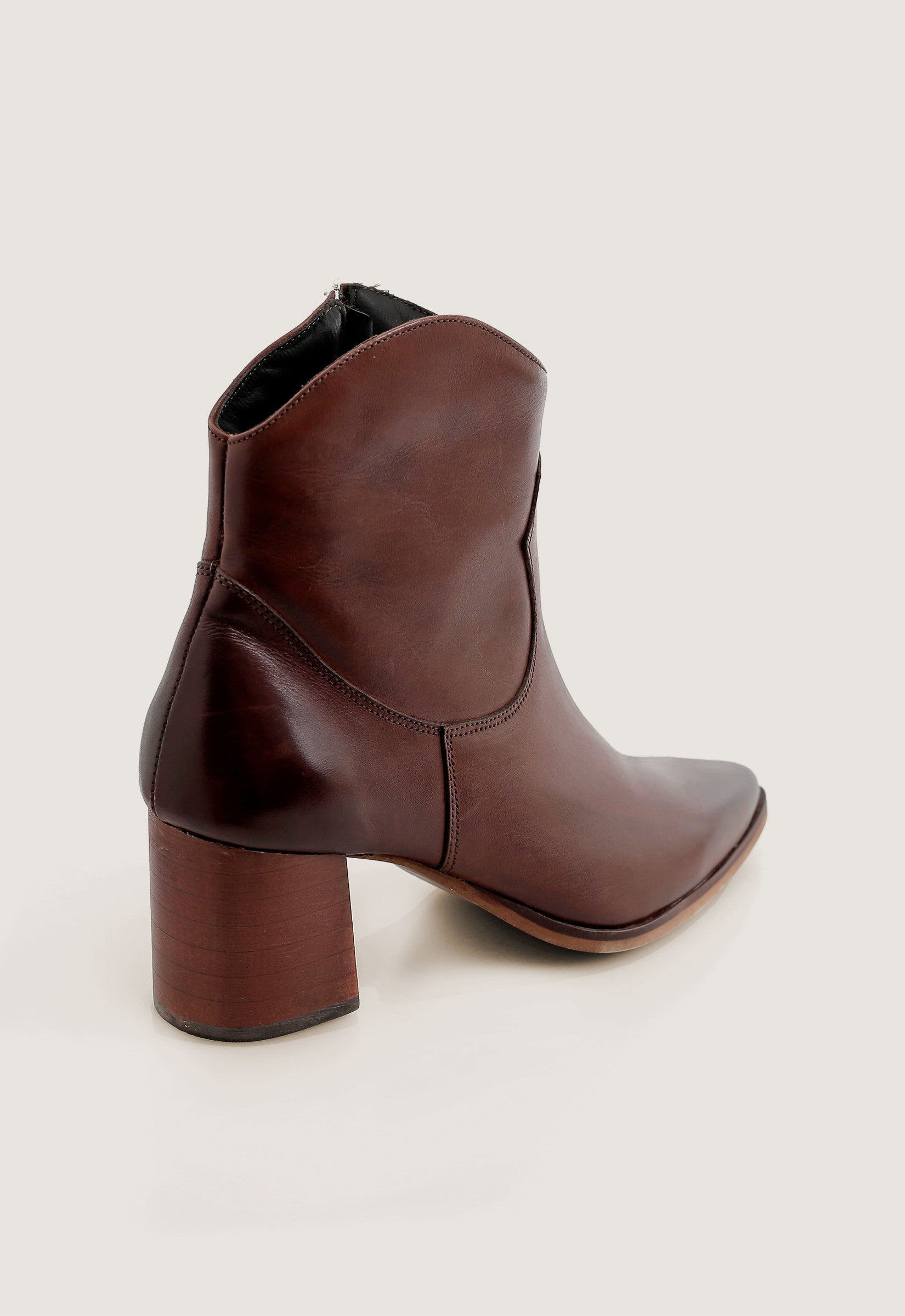 Bota Western Couro Whisky
