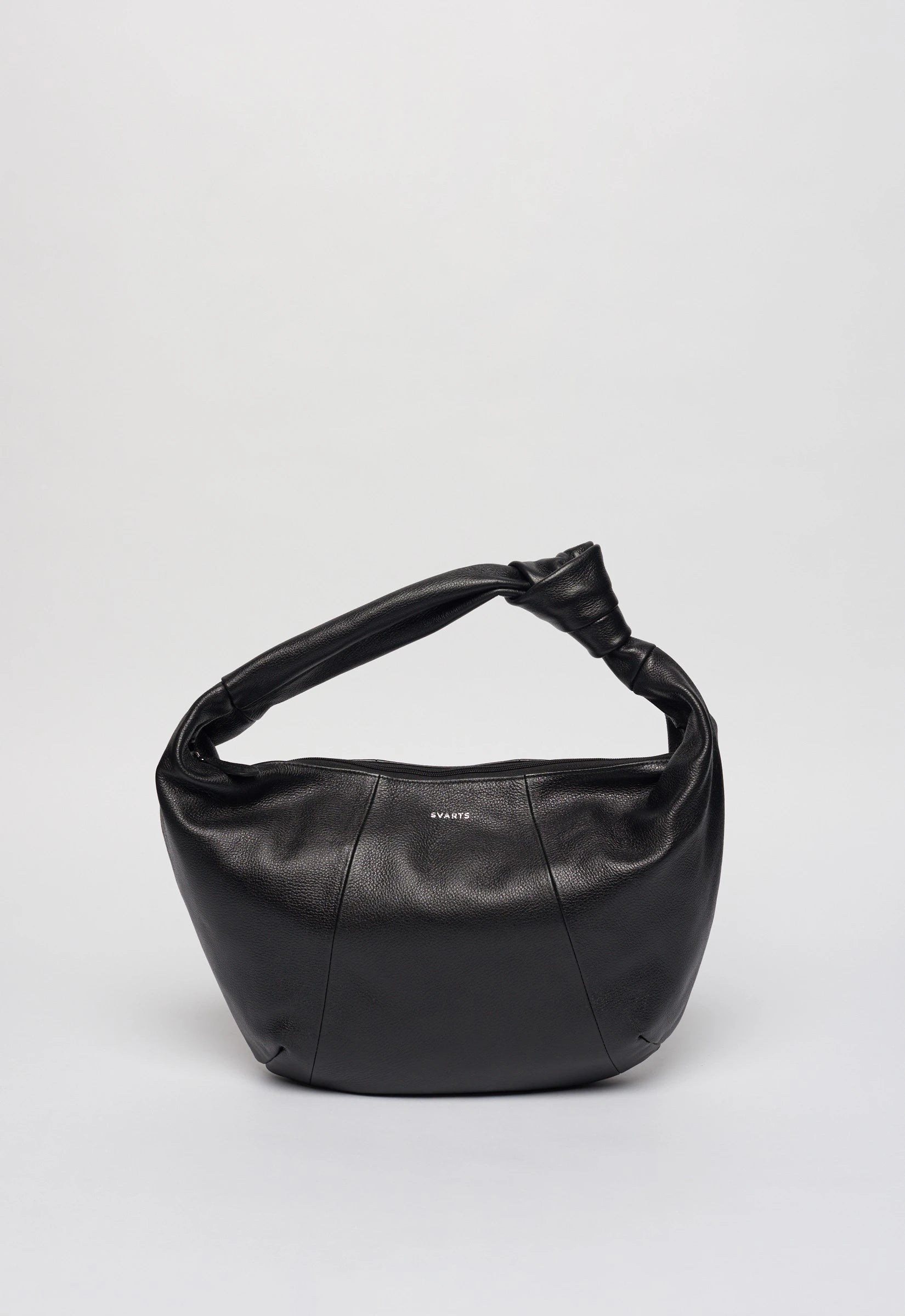 Bolsa Couro Hobo Preta