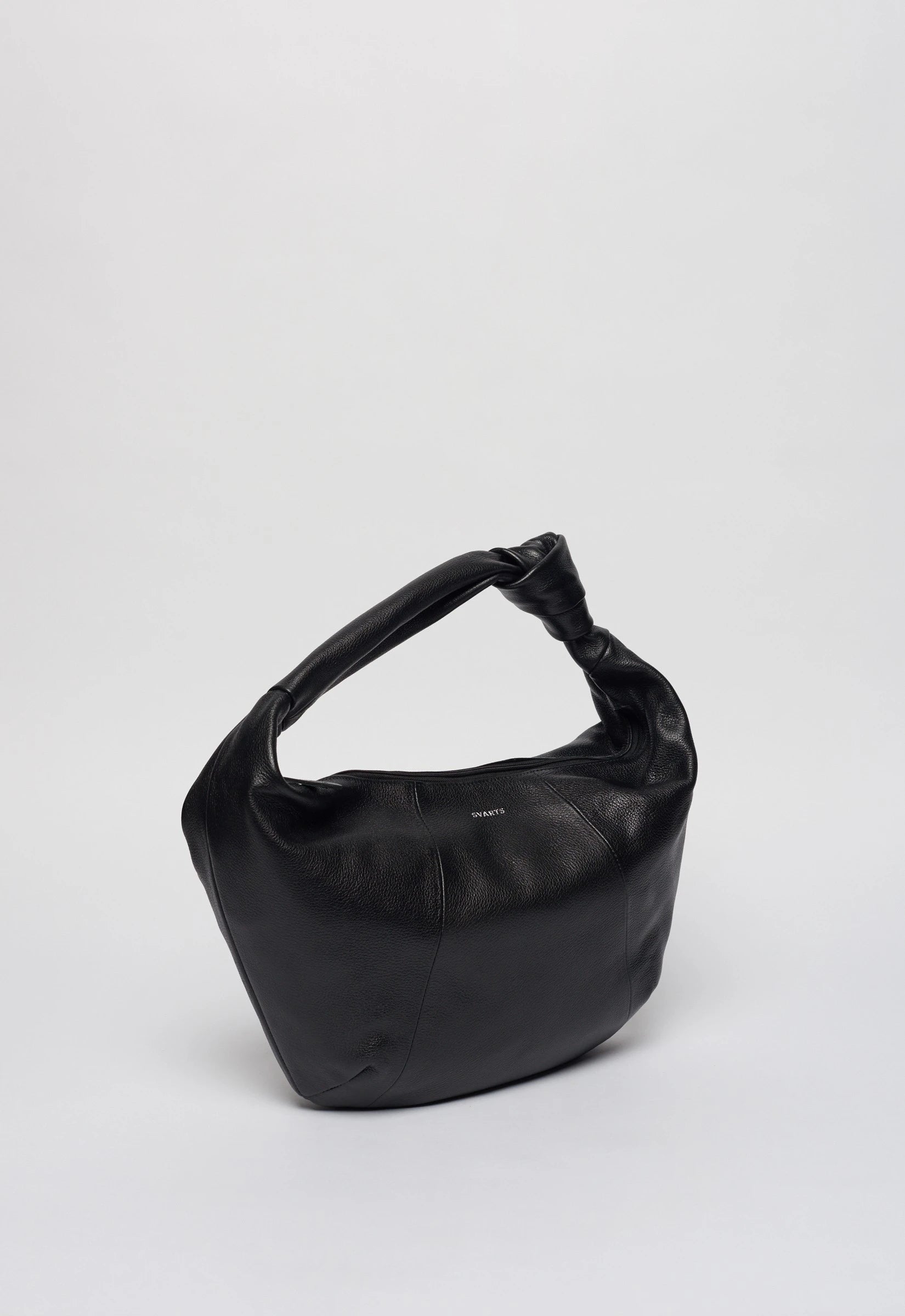 Bolsa Couro Hobo Preta