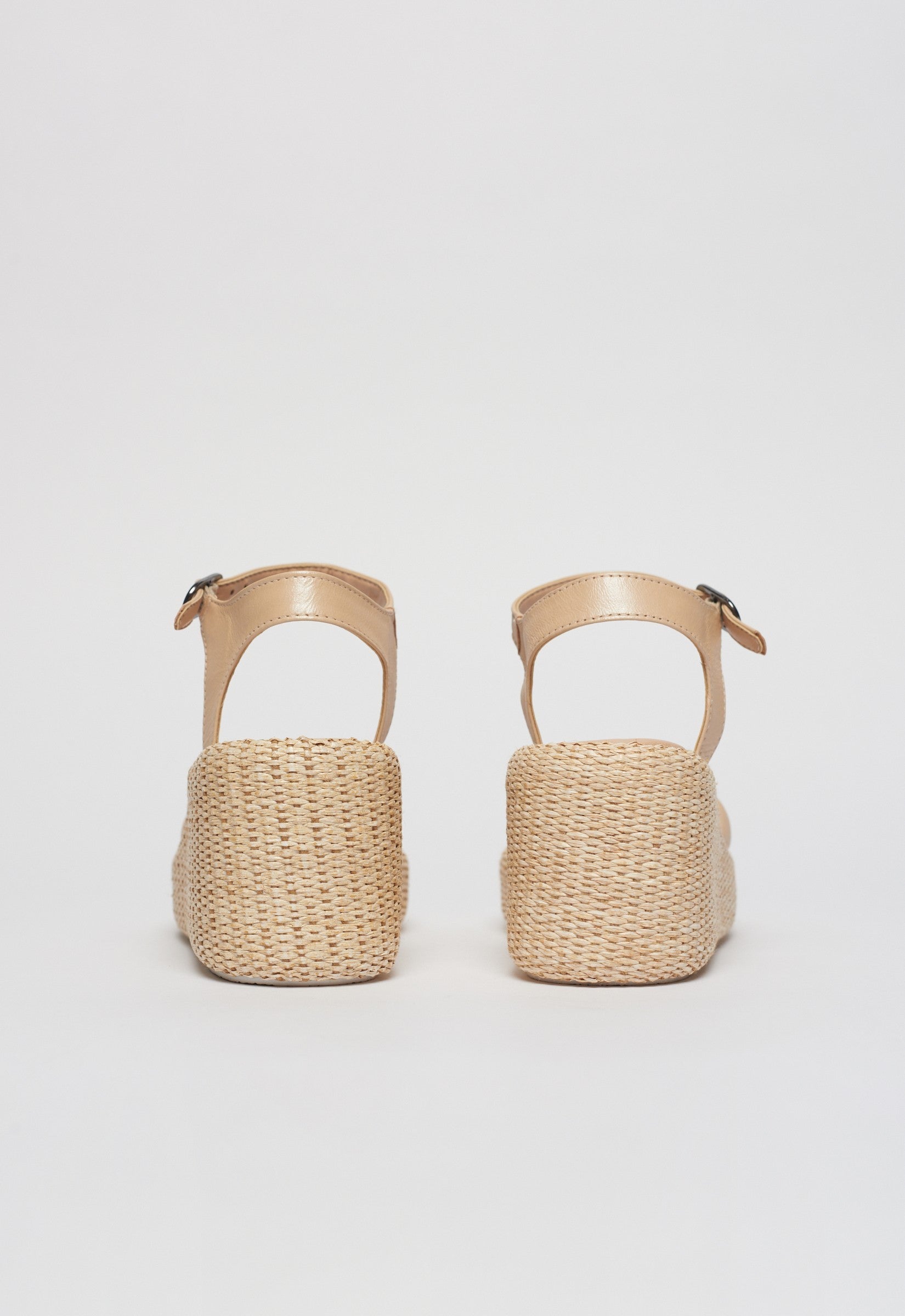 Anabela Couro Comfy Ana Natural