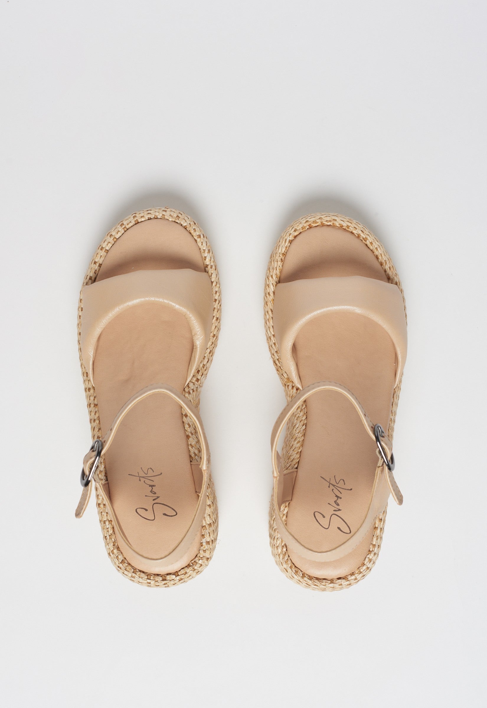 Anabela Couro Comfy Ana Natural
