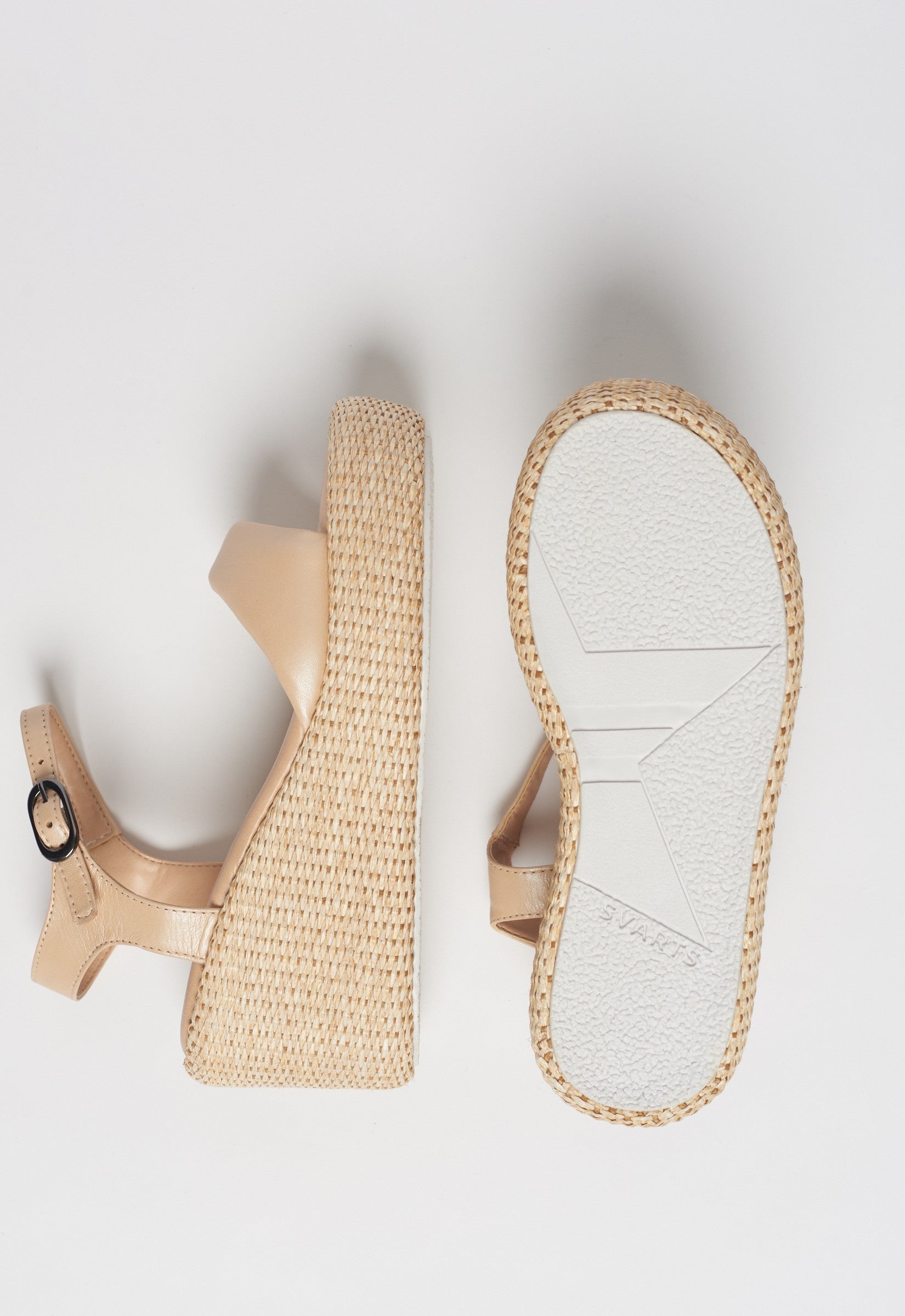 Anabela Couro Comfy Ana Natural