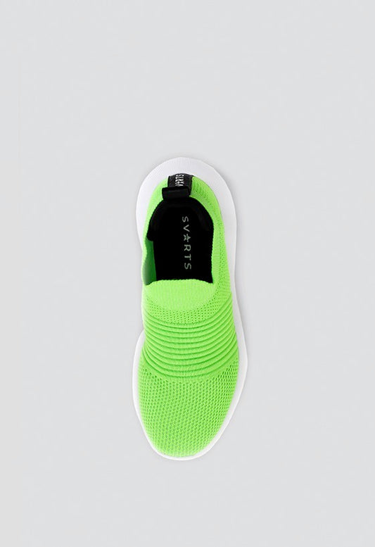 Tênis Knit Slip On Comfy Verde