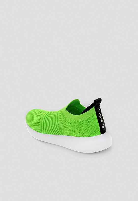 Tênis Knit Slip On Comfy Verde