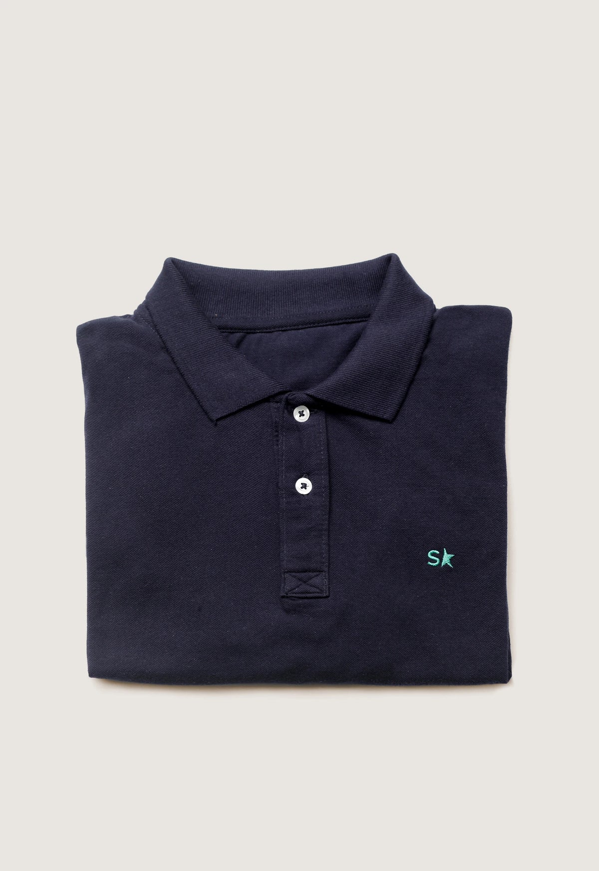 Polo Basic Marinho