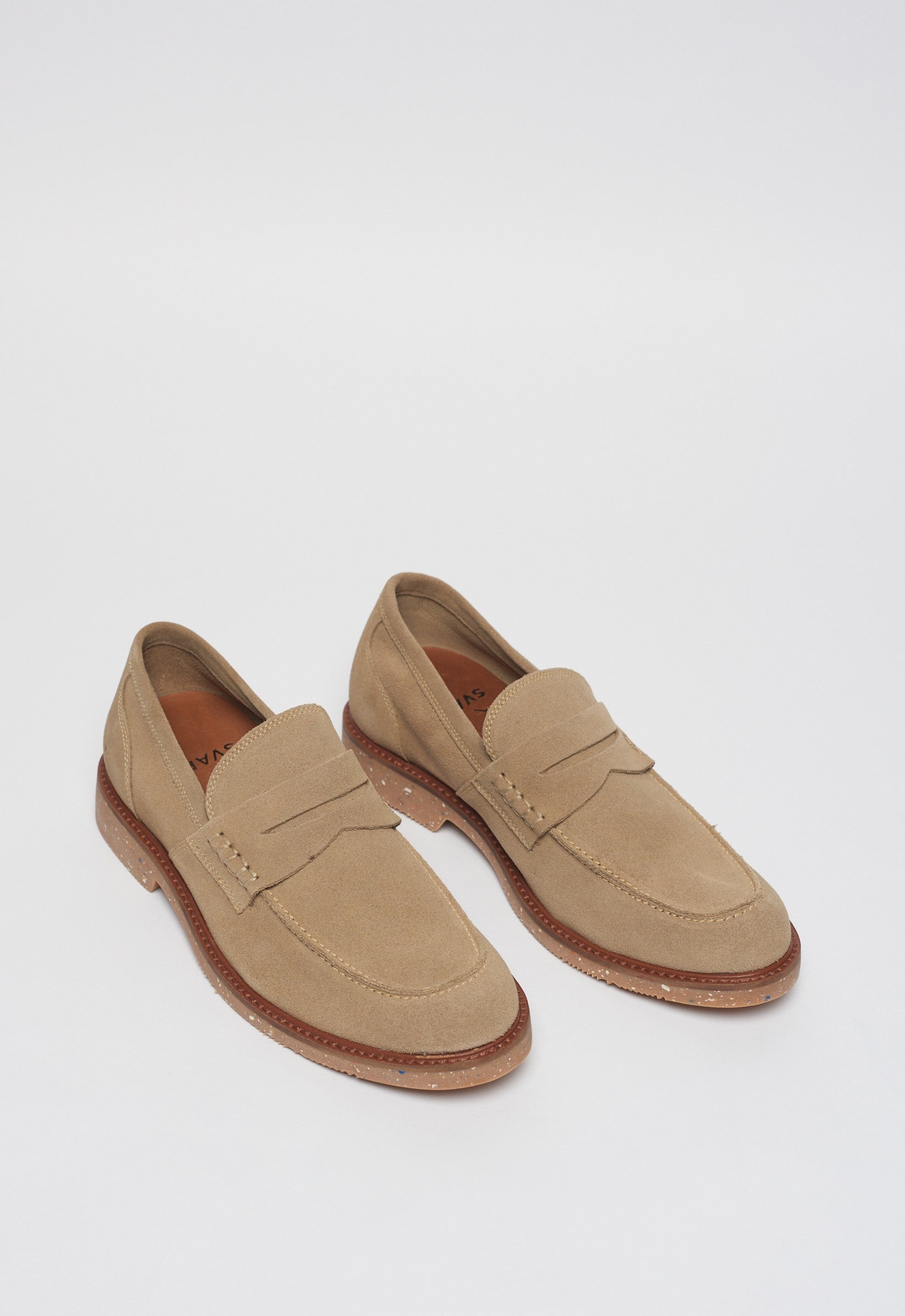 Mocassim Camurça Recycle Areia