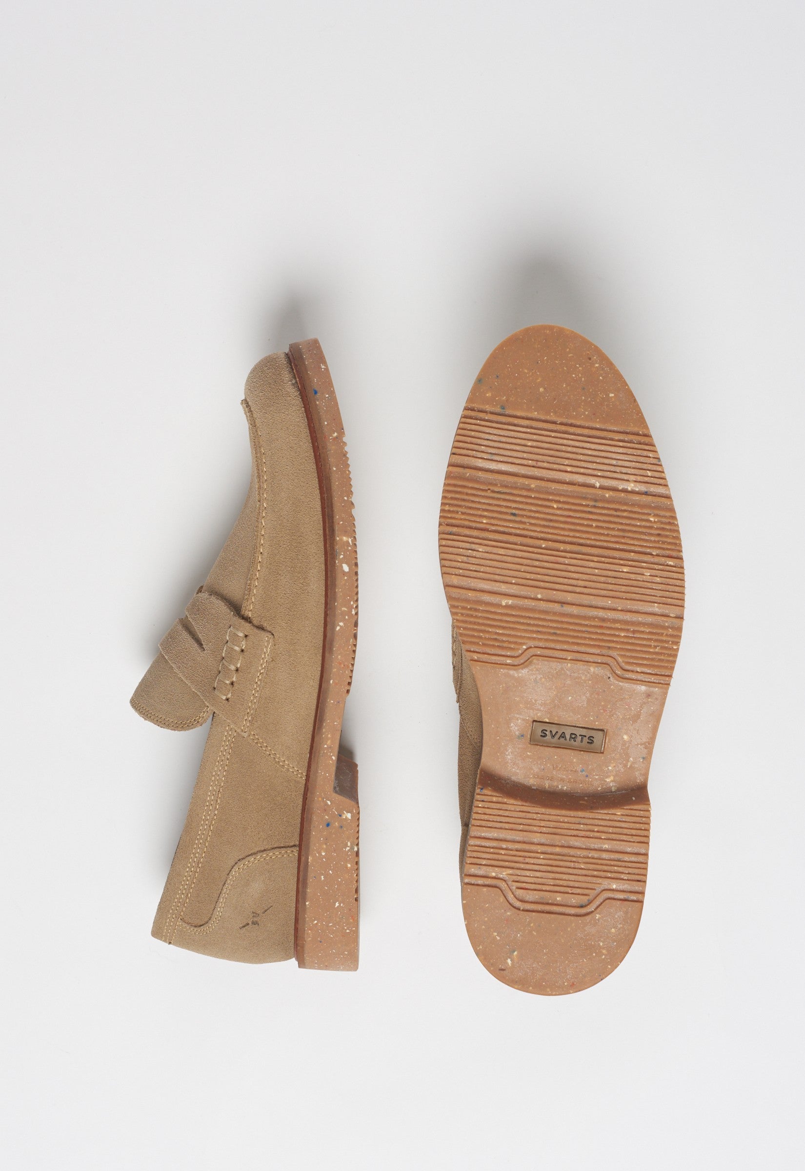 Mocassim Camurça Recycle Areia