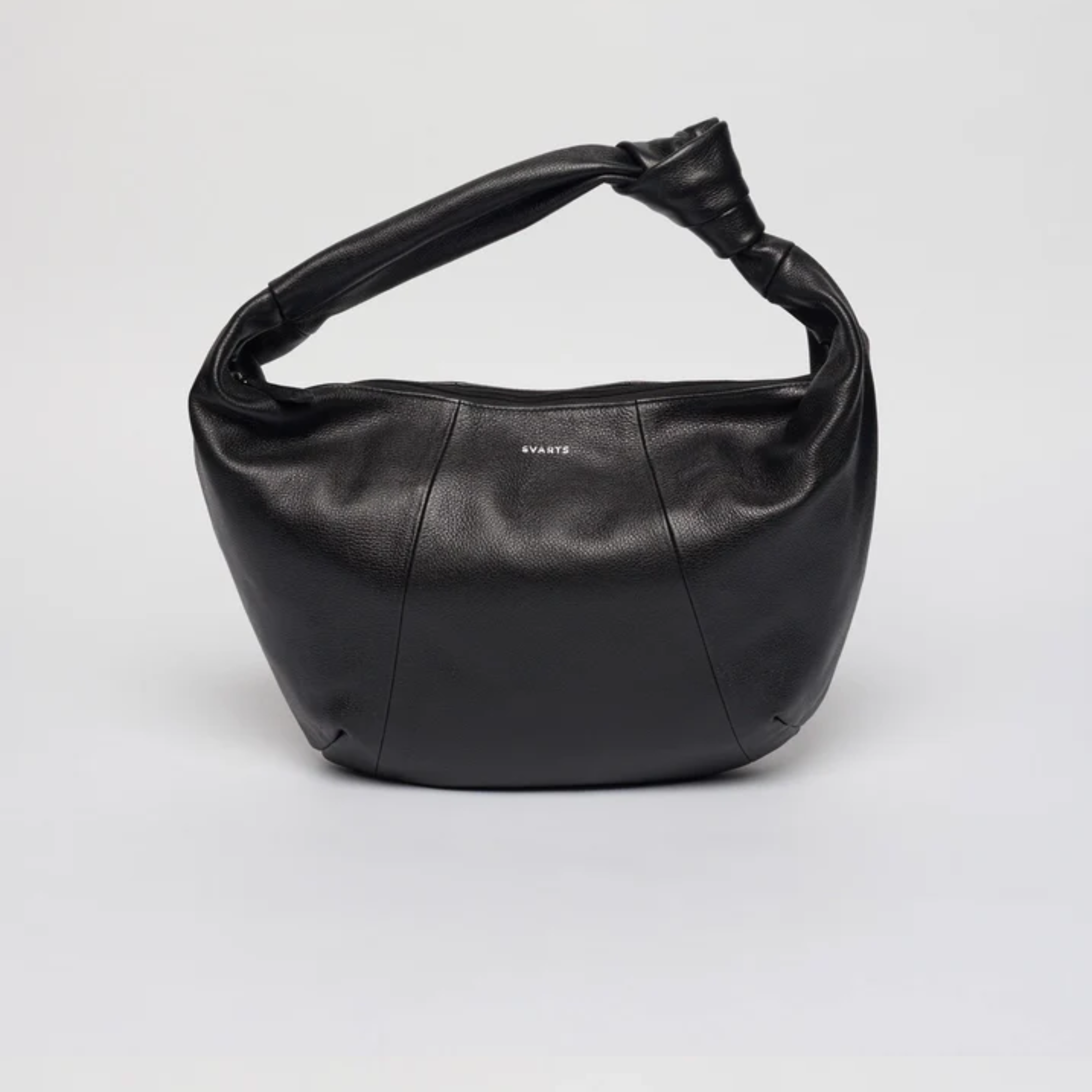 Bolsa Couro Hobo Preta