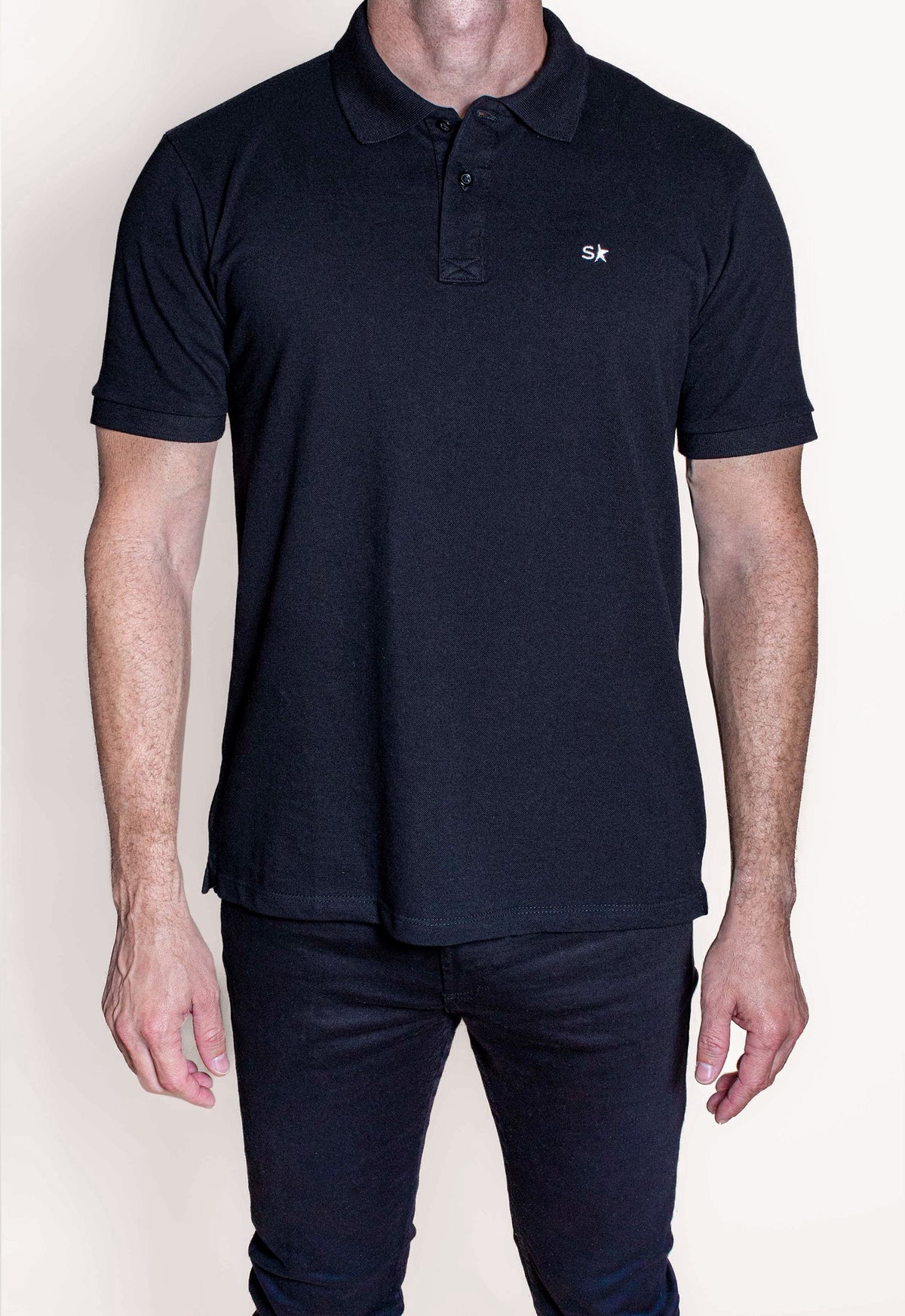 Polo Basic Preto