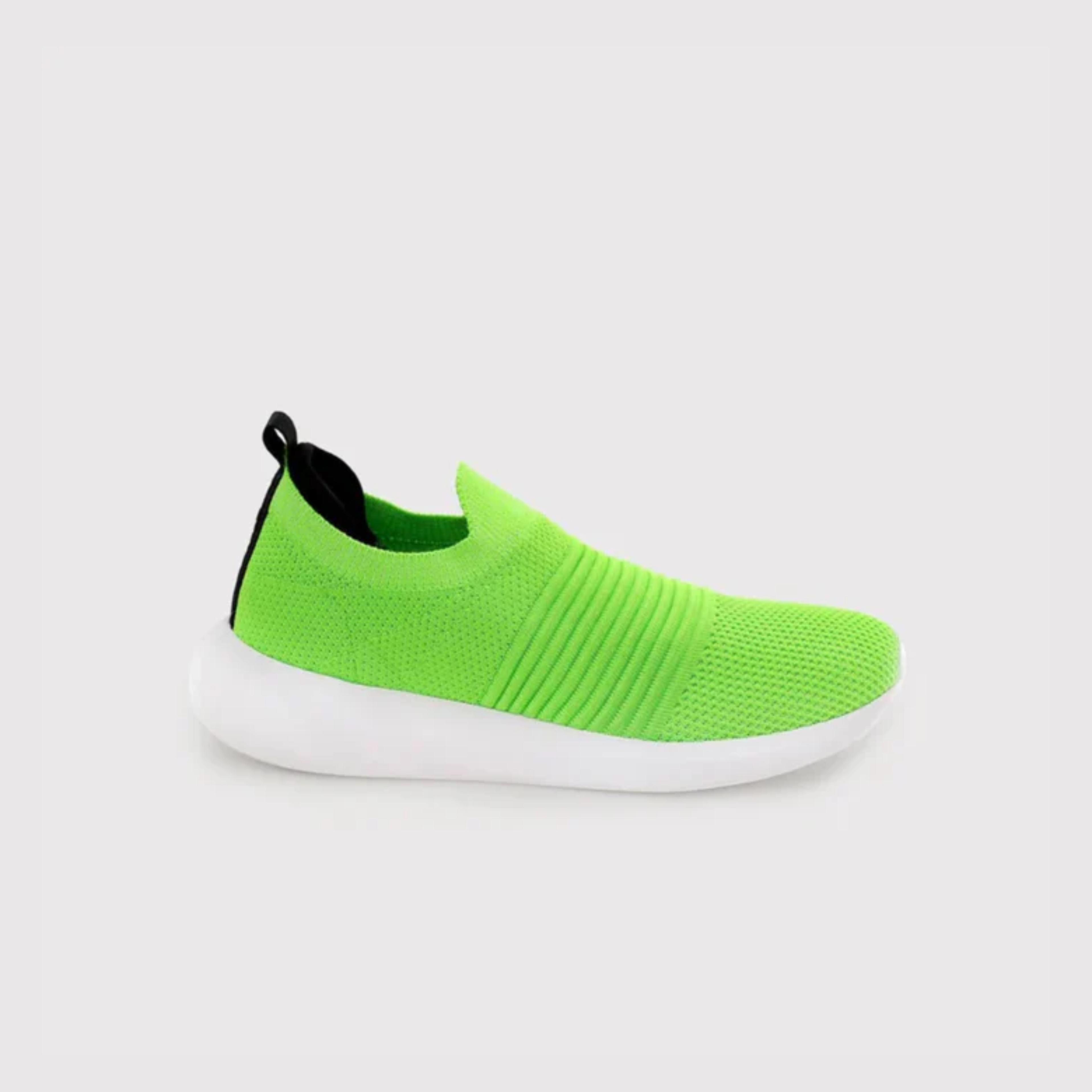 Tênis Knit Slip On Comfy Verde