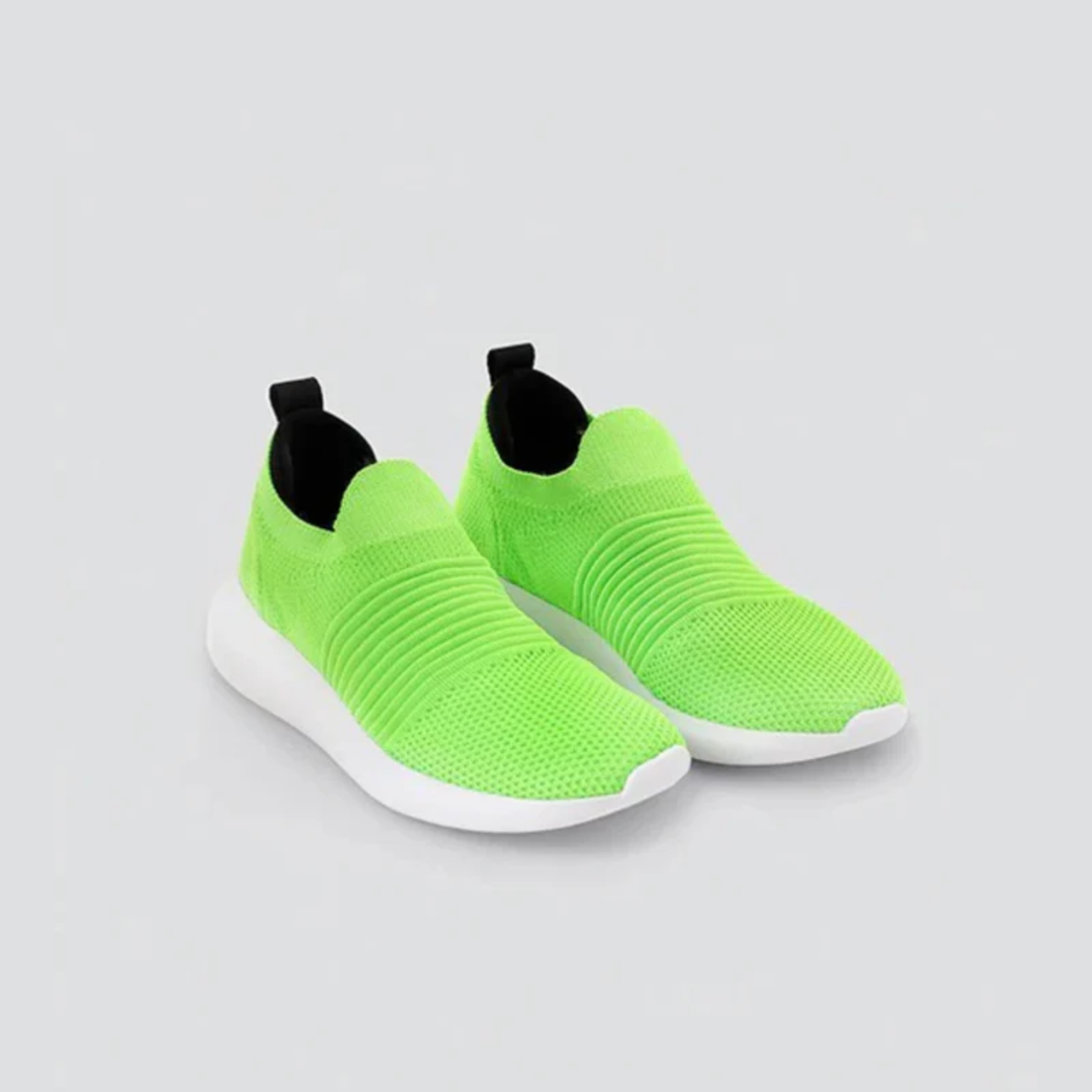 Tênis Knit Slip On Comfy Verde