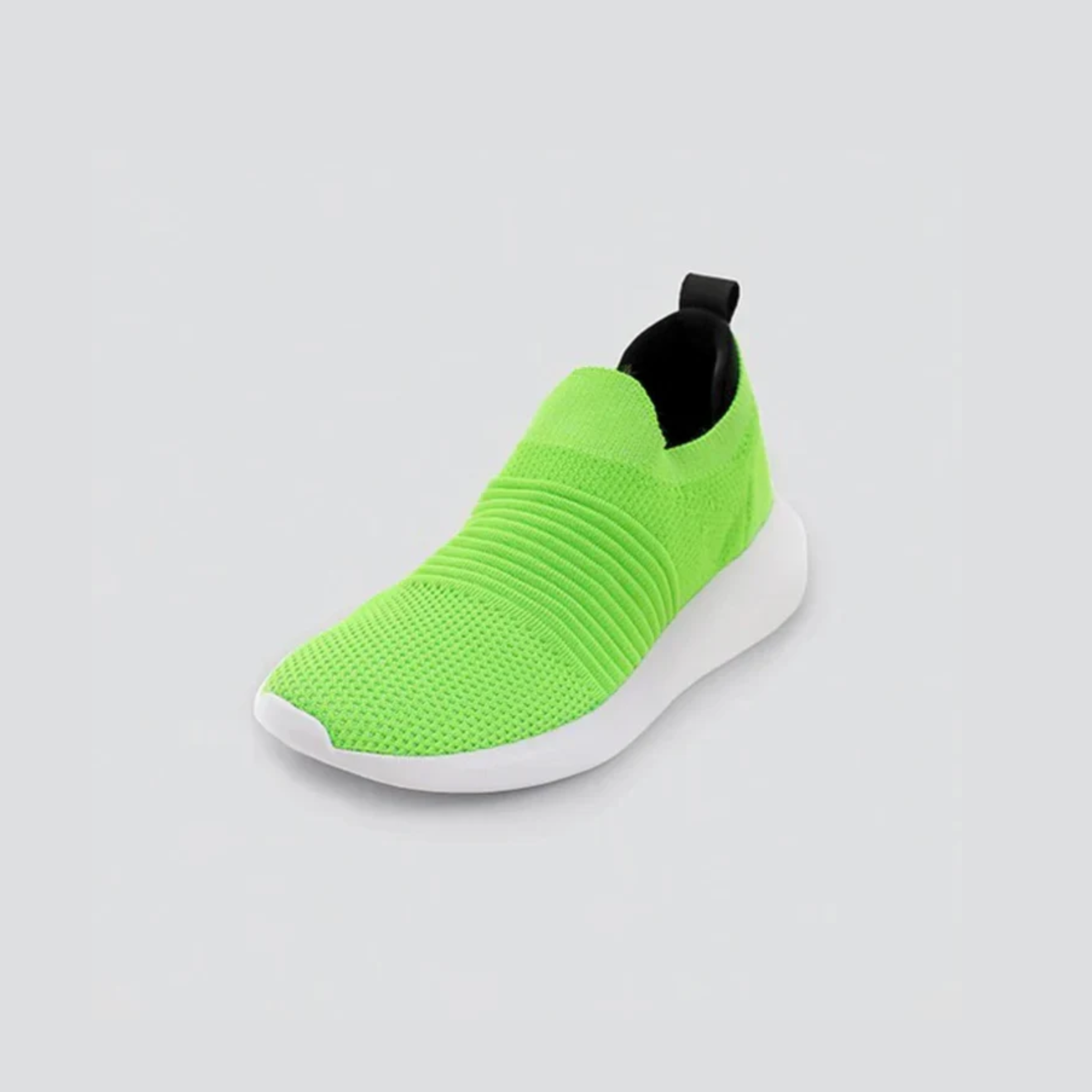 Tênis Knit Slip On Comfy Verde