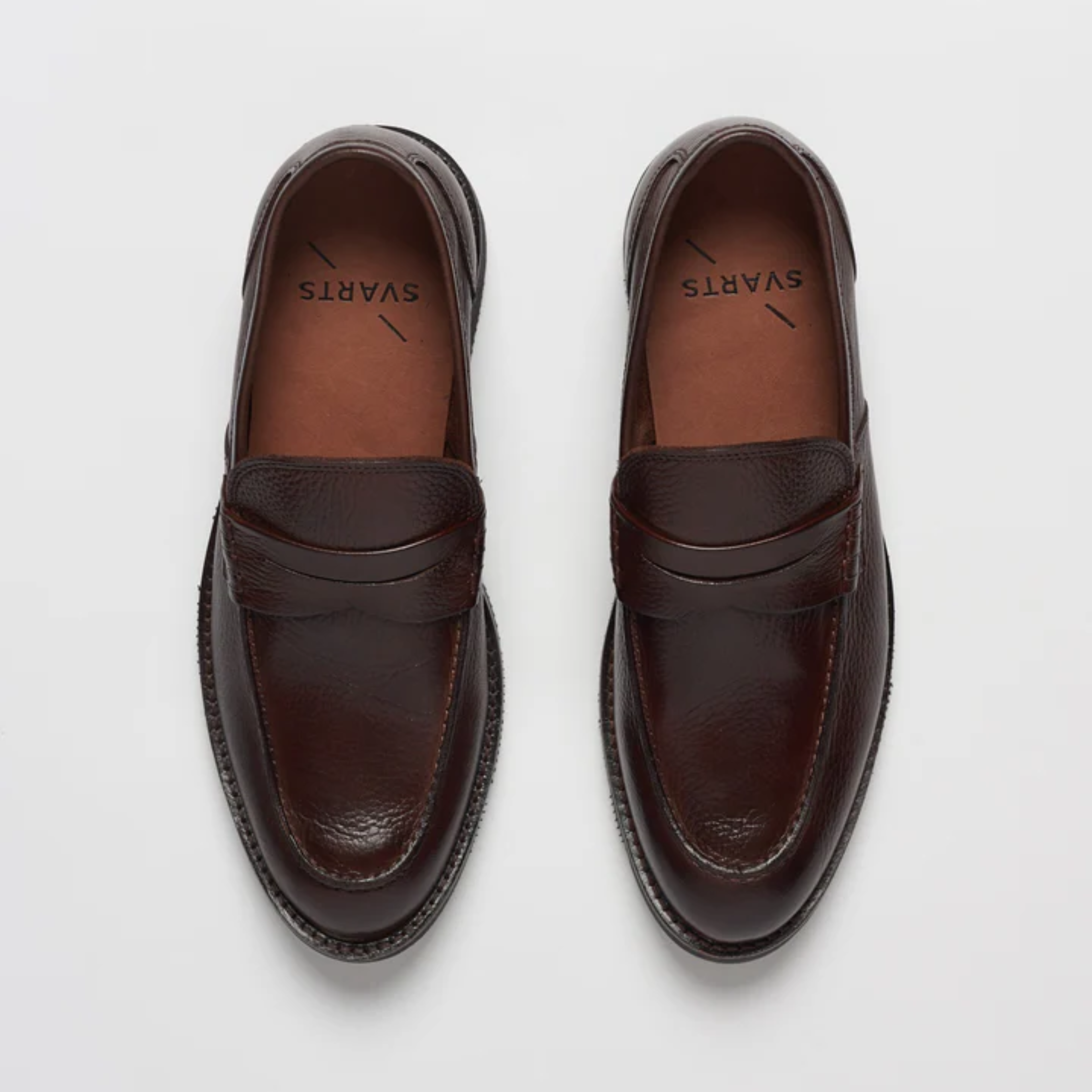 Mocassim Couro Café