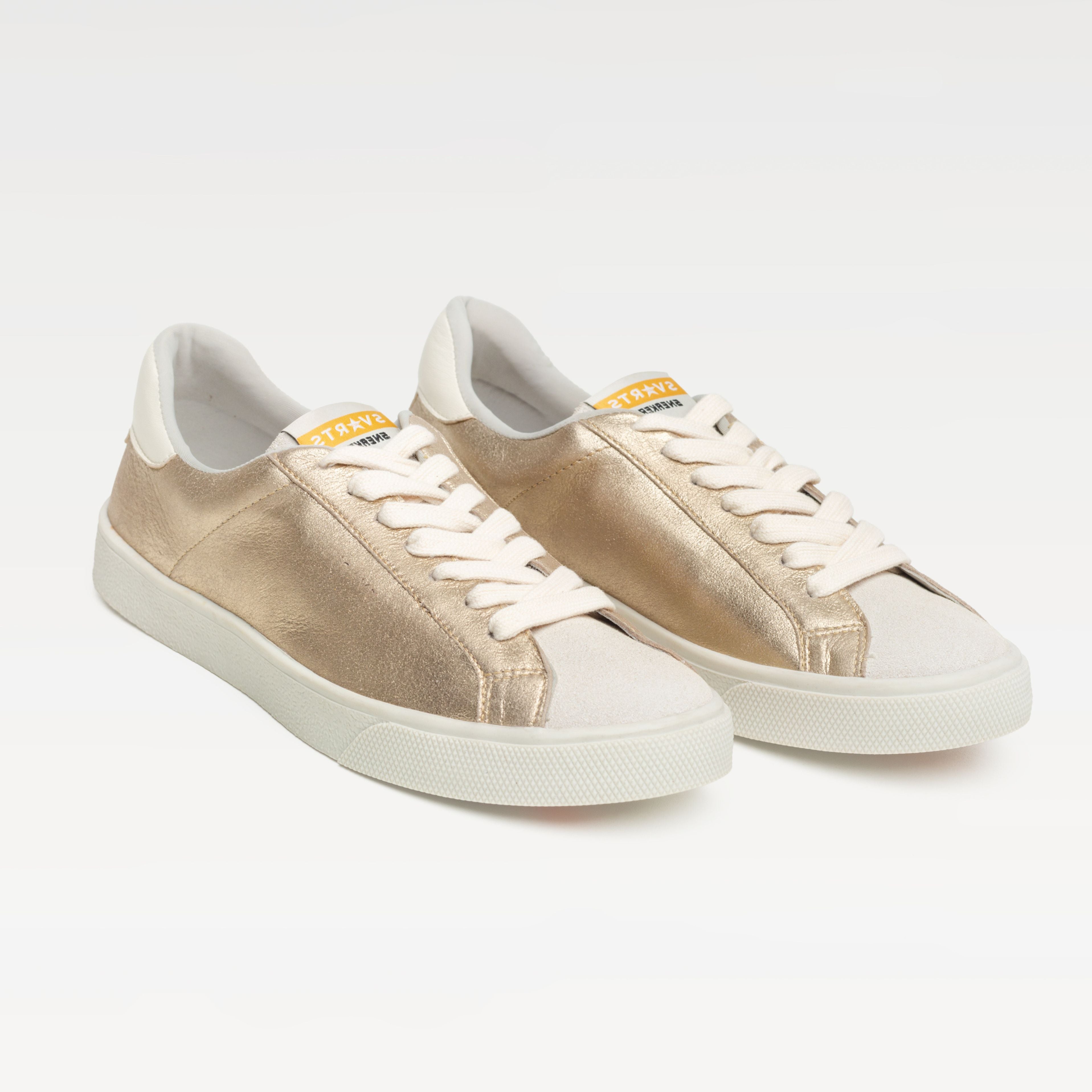 Tênis Couro A-Sv21 OURO LIGHT