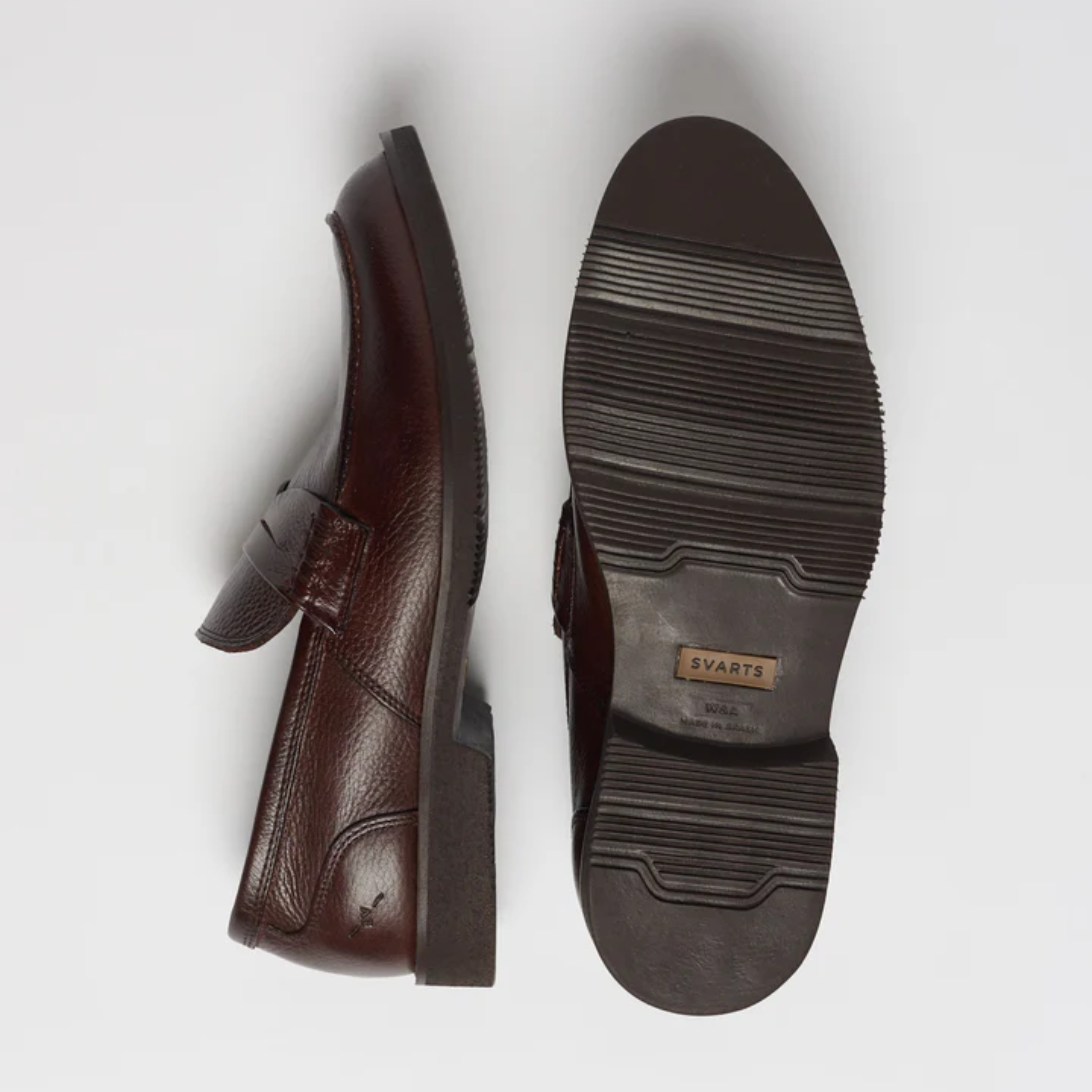 Mocassim Couro Café