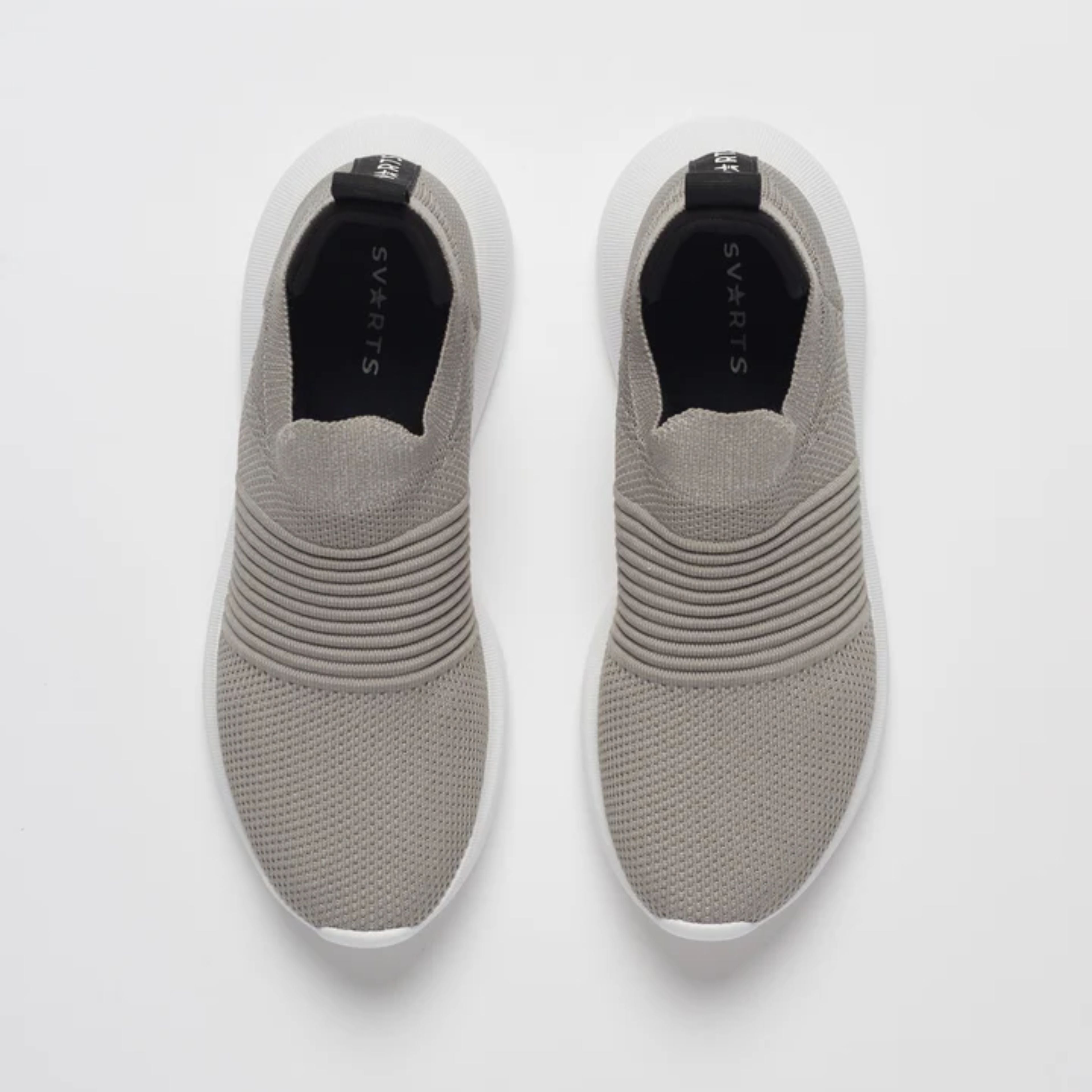 Tênis Knit Slip On Comfy Cinza