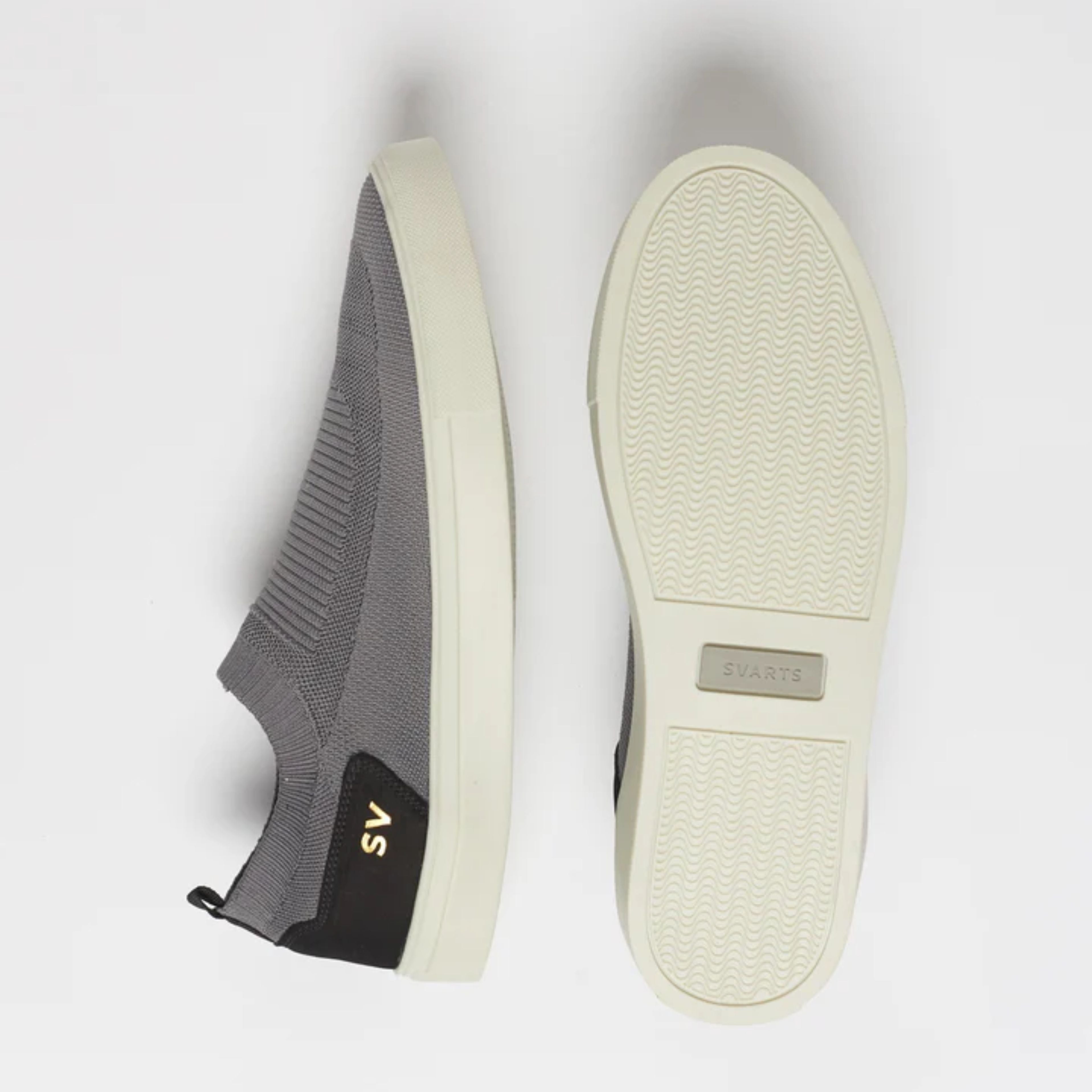 Tênis Slip Knit Cinza