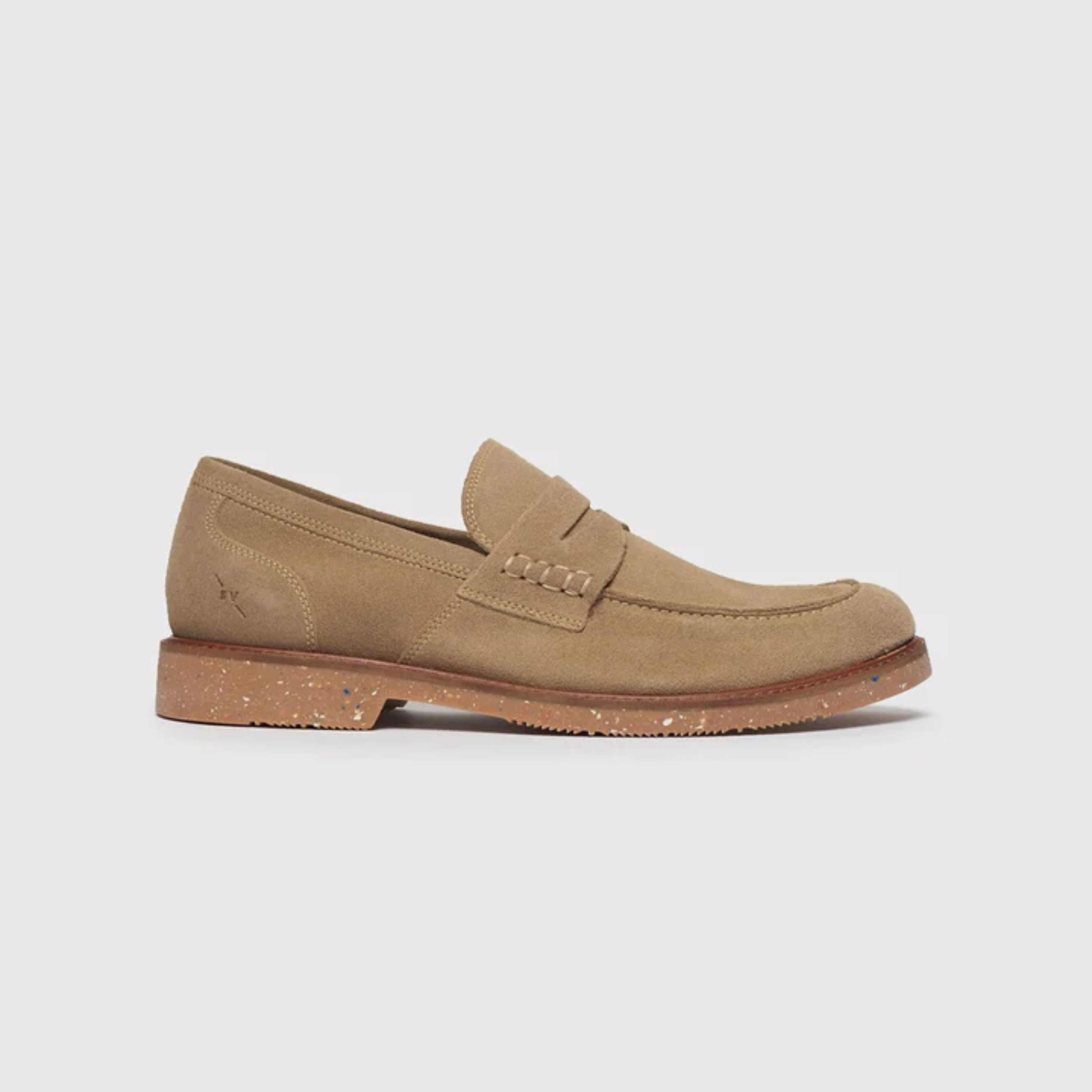 Mocassim Camurça Recycle Areia