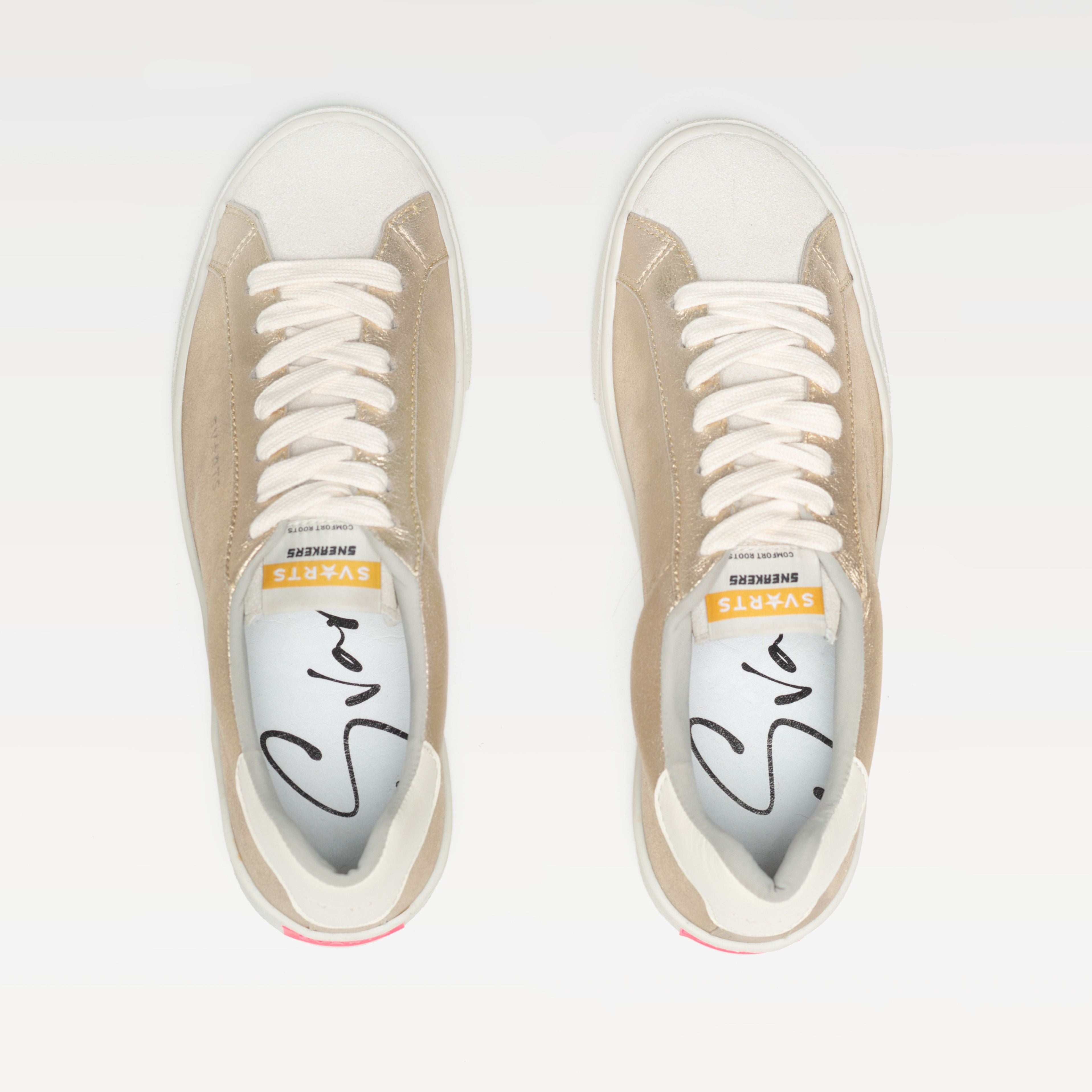 Tênis Couro A-Sv21 OURO LIGHT