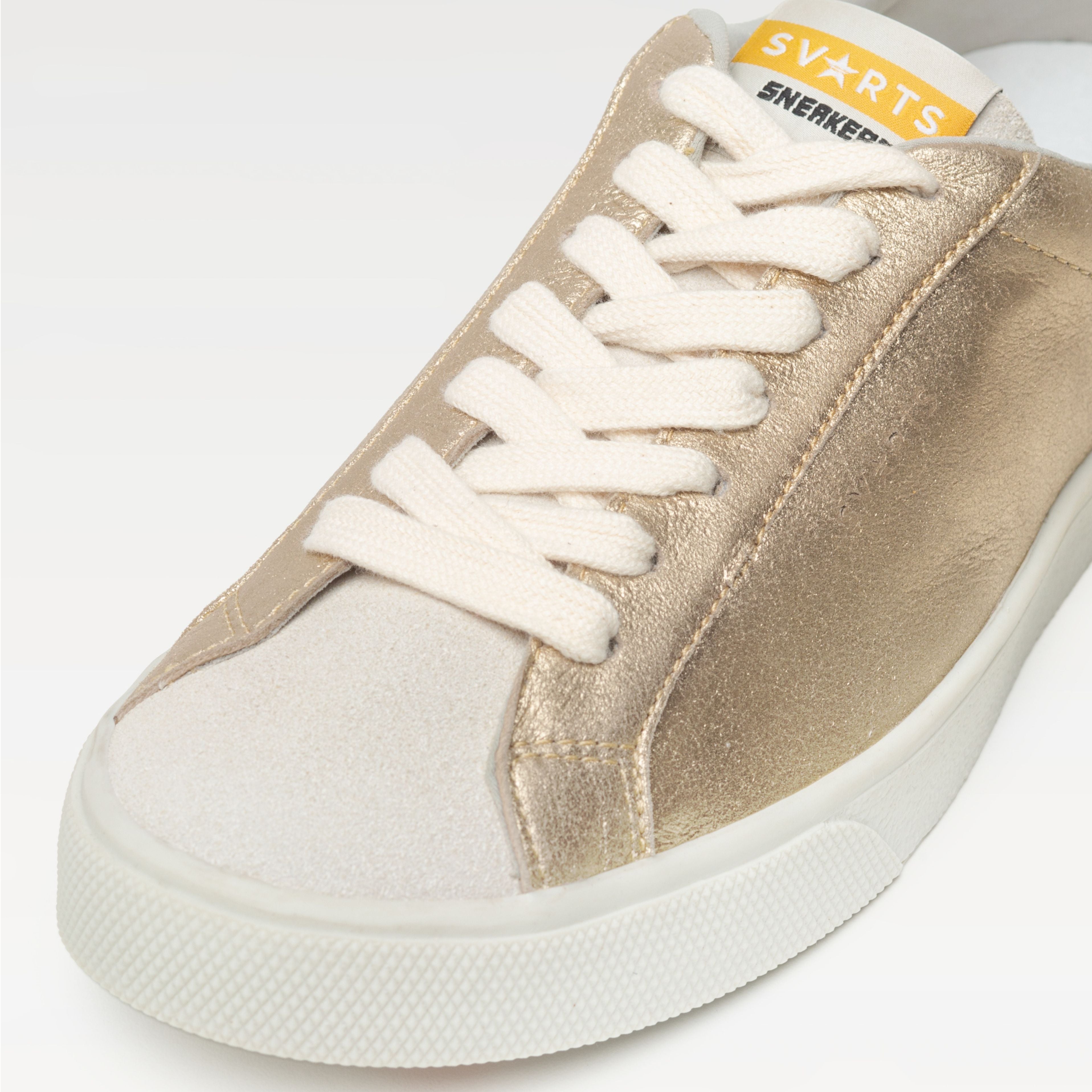 Tênis Couro A-Sv21 OURO LIGHT