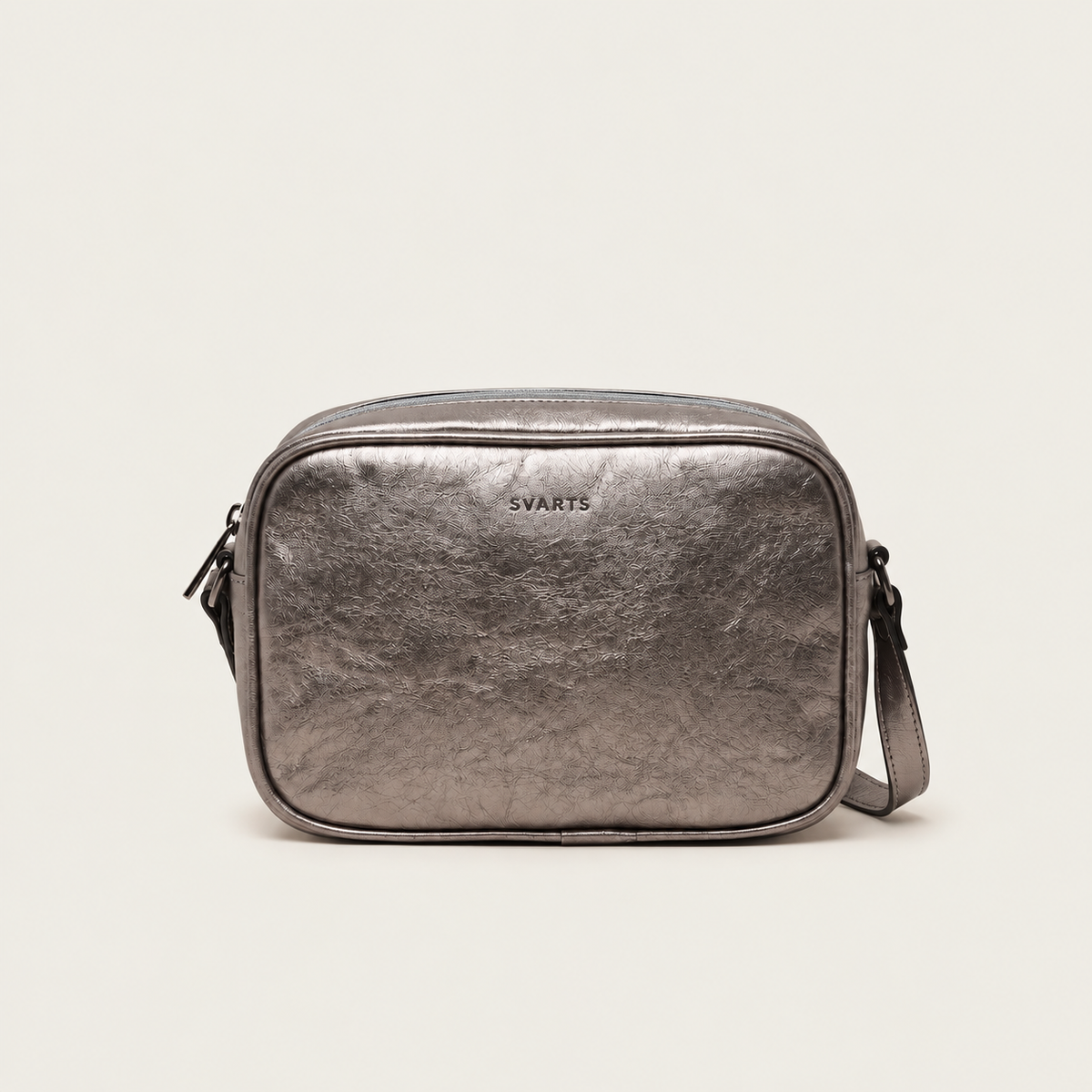 Bolsa Couro Tiracolo Grafite