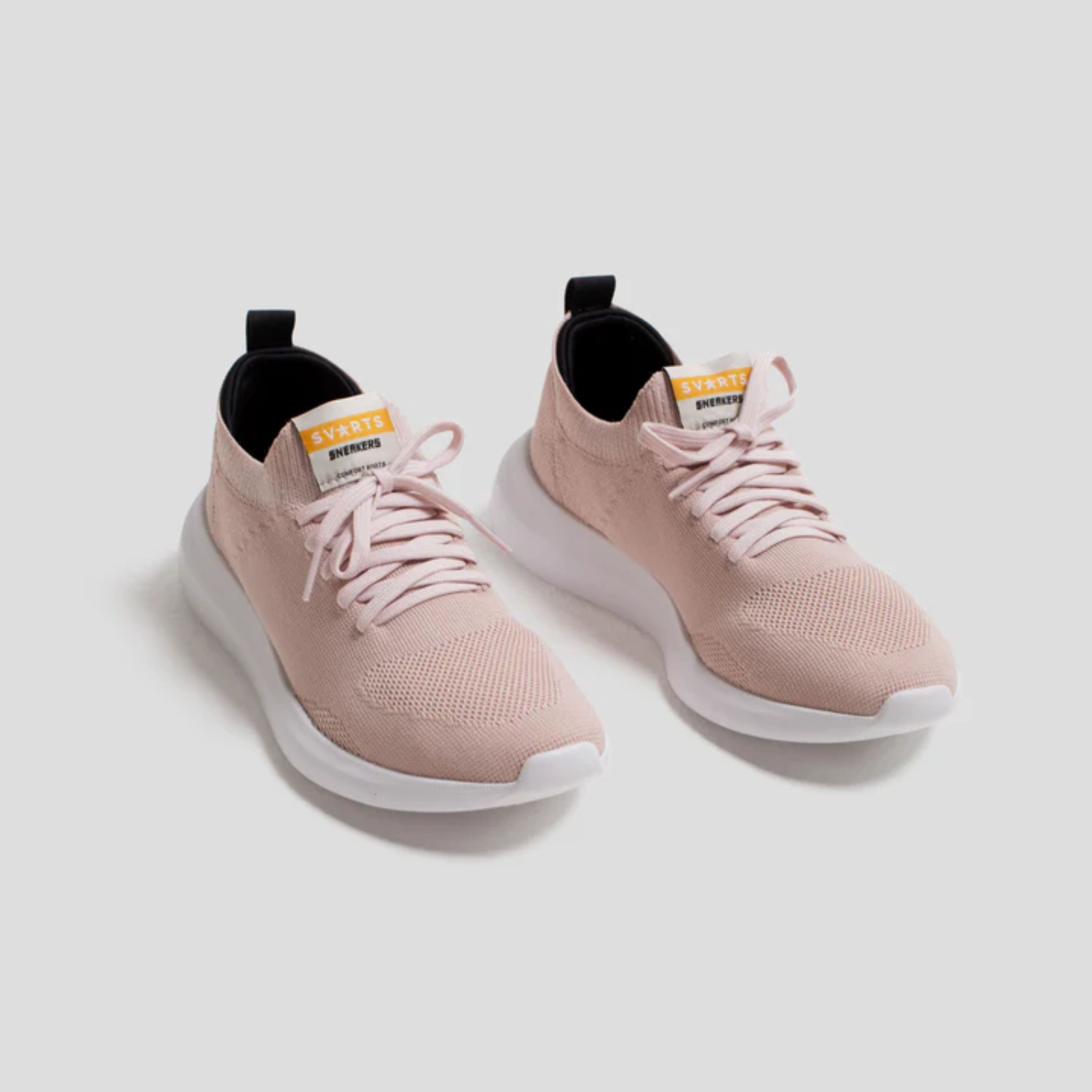 Tênis Knit Amarração Comfy Nude