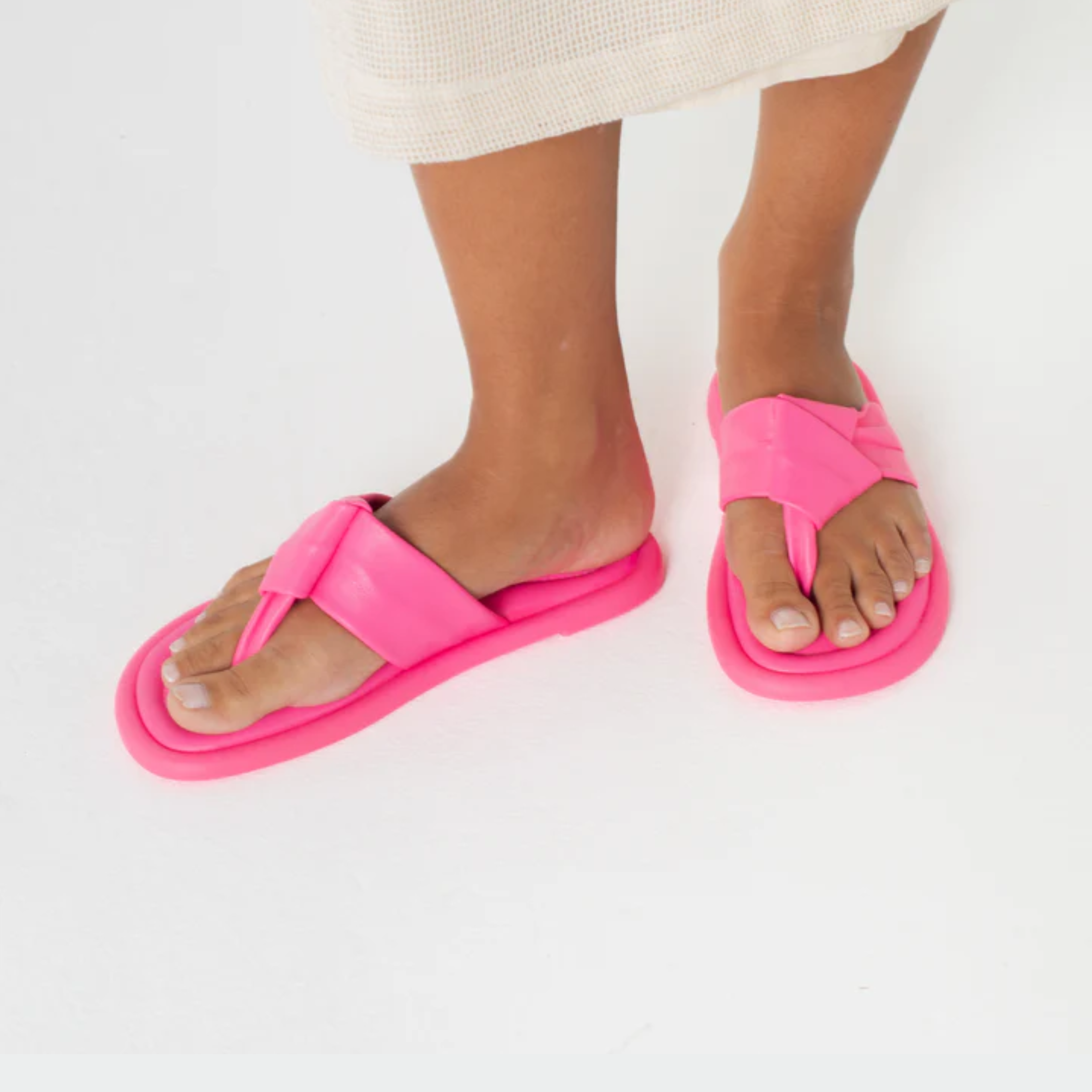 Rasteira Couro Betty Rosa