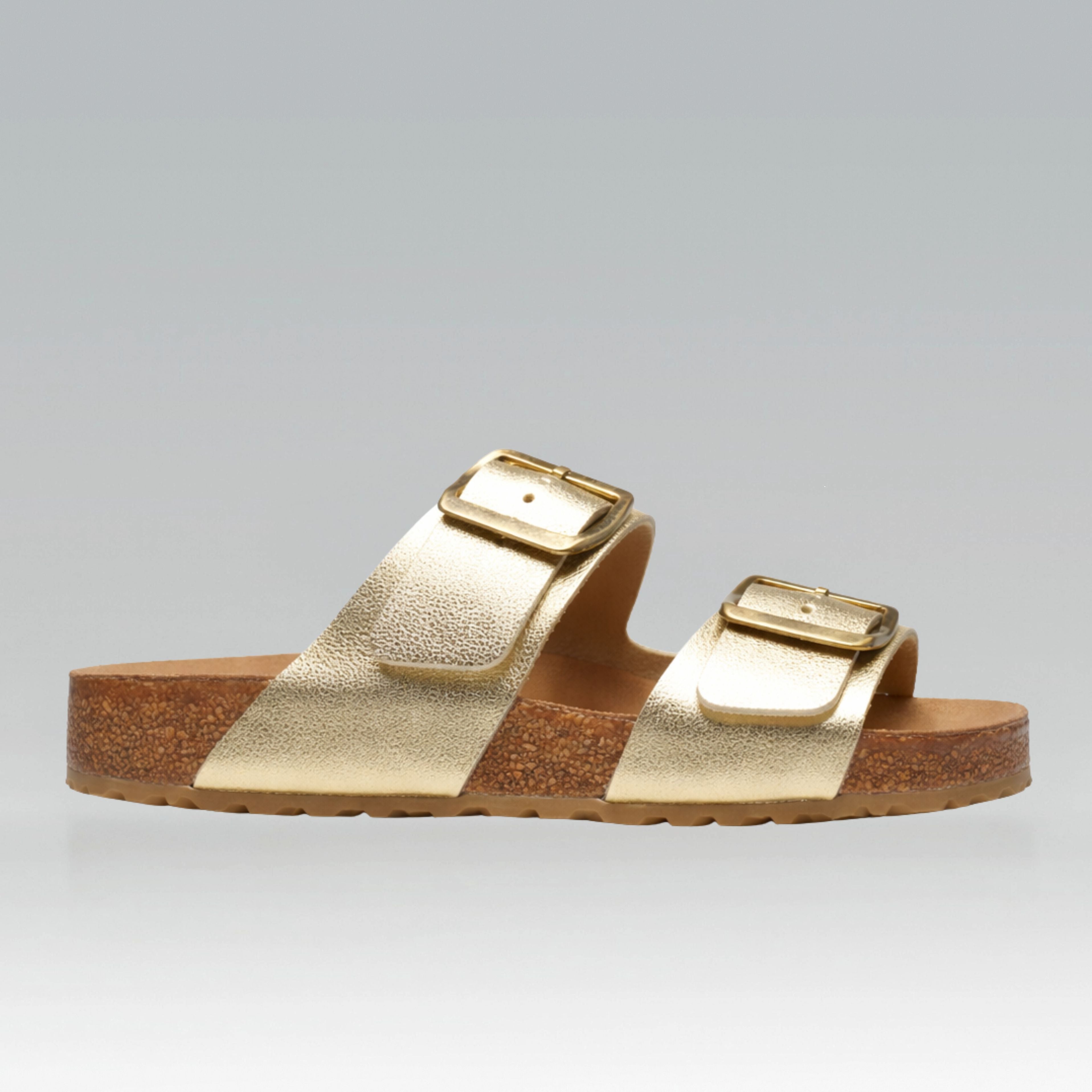 Sandalia Papete Lolla Ouro