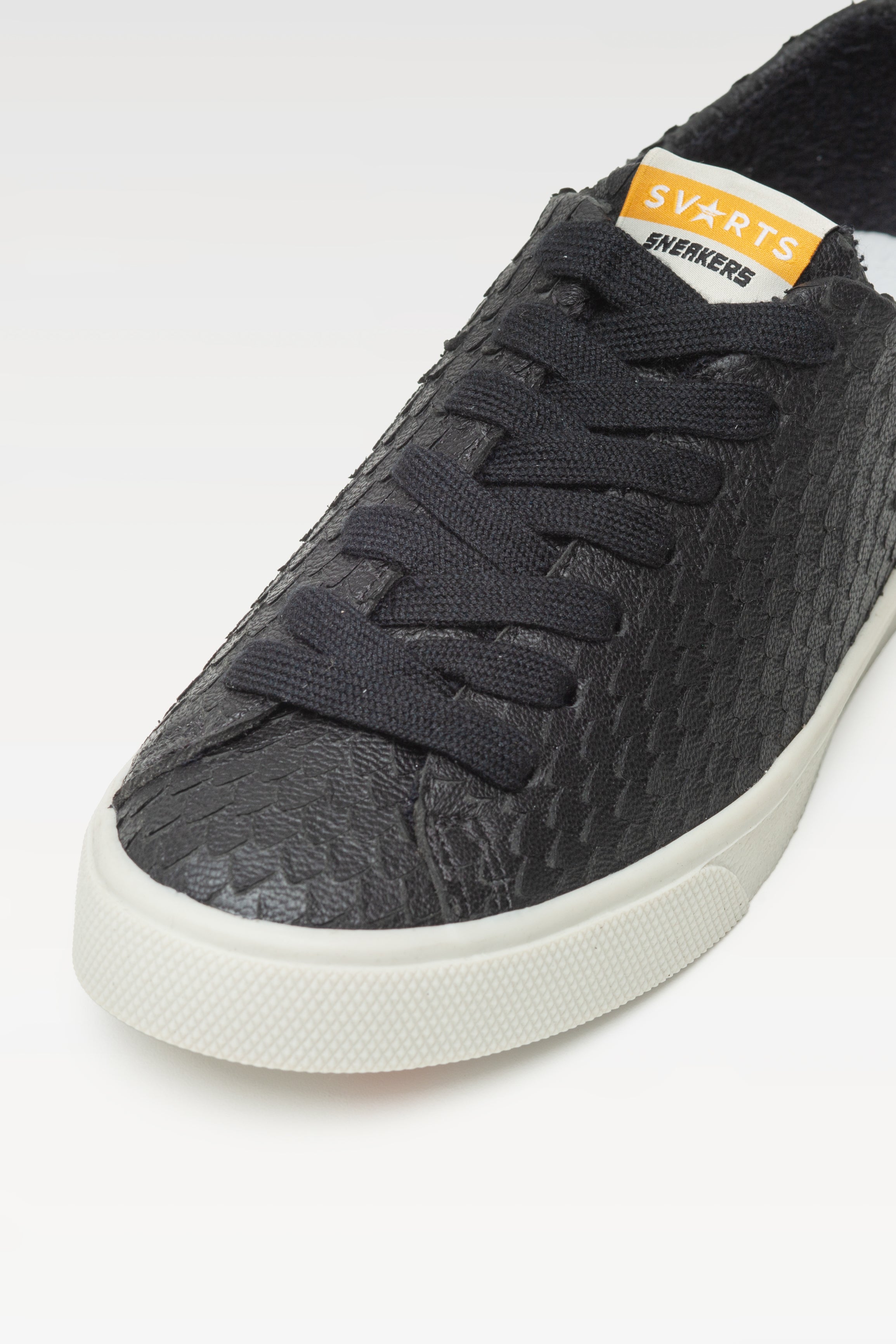 Tênis Adri Couro Snake PRETO