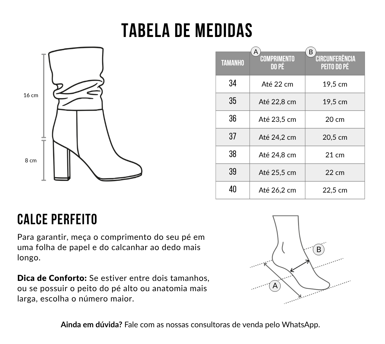 GUIA DE TAMANHOS