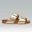 Sandalia Papete Lolla Ouro