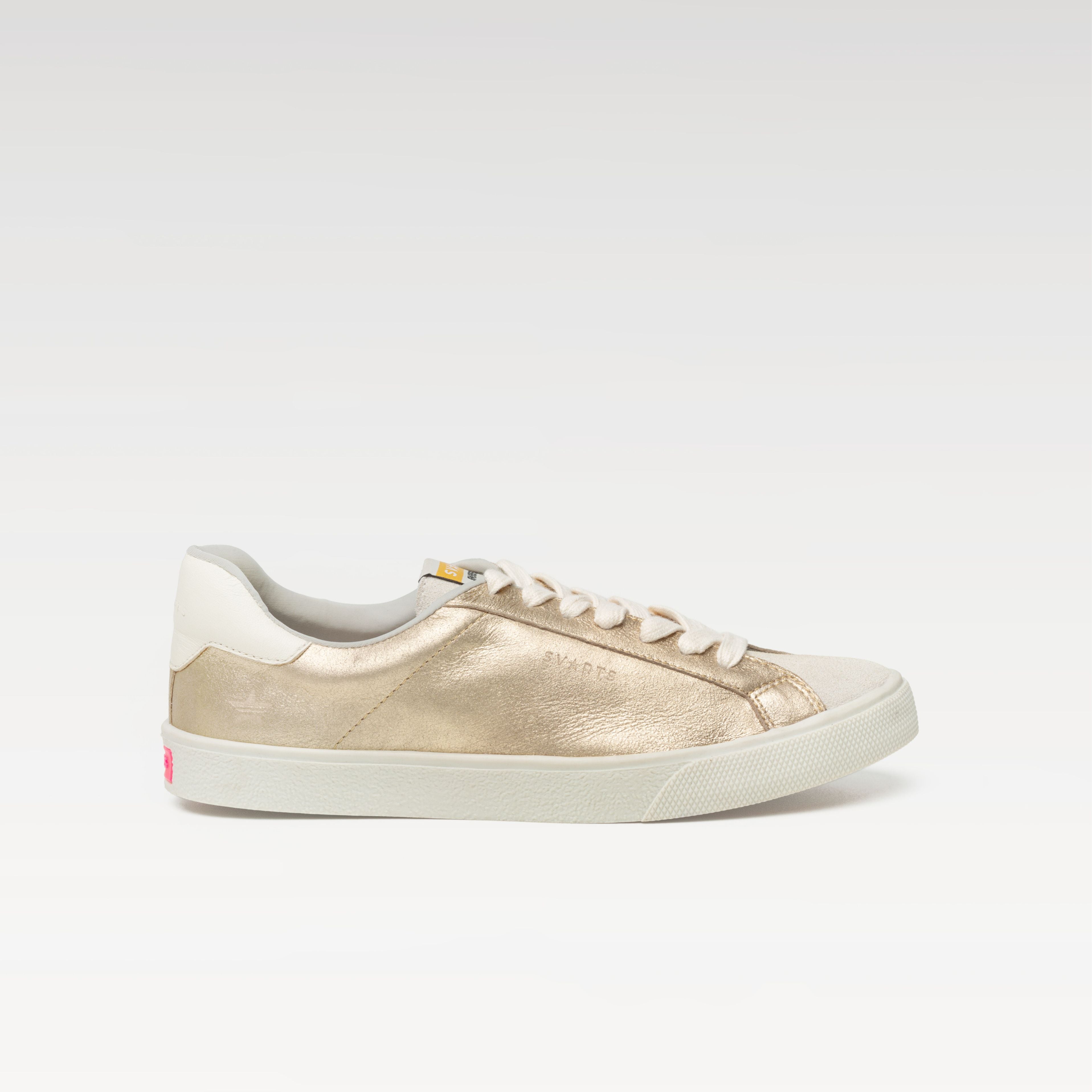 Tênis Couro A-Sv21 OURO LIGHT