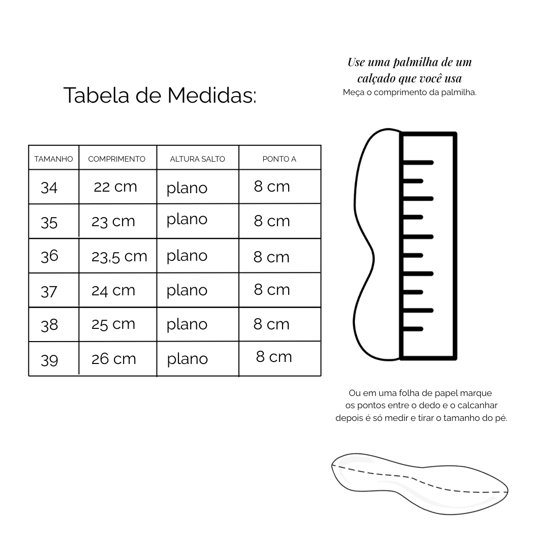 GUIA DE TAMANHOS