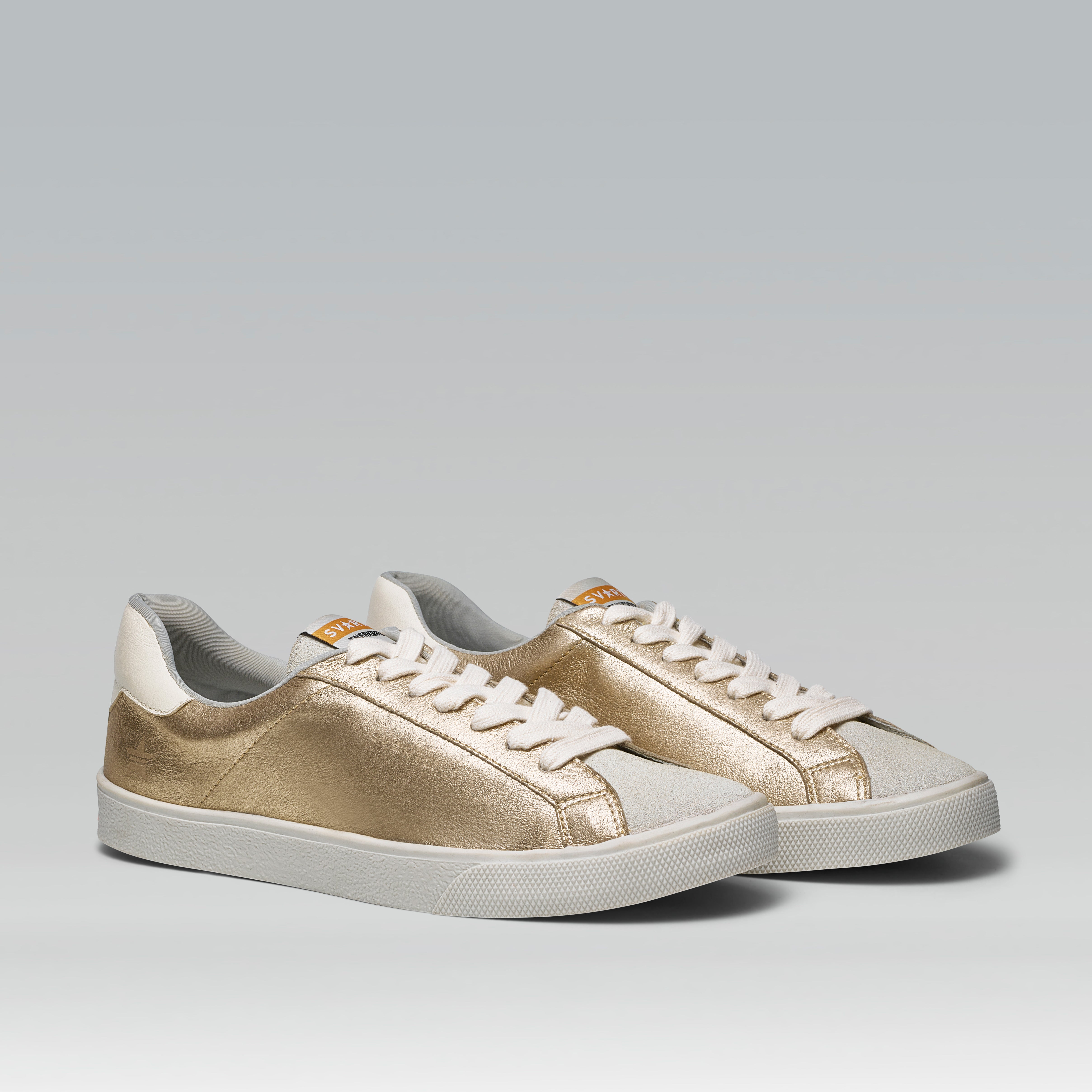 Tênis Couro A-SV21 Ouro Light