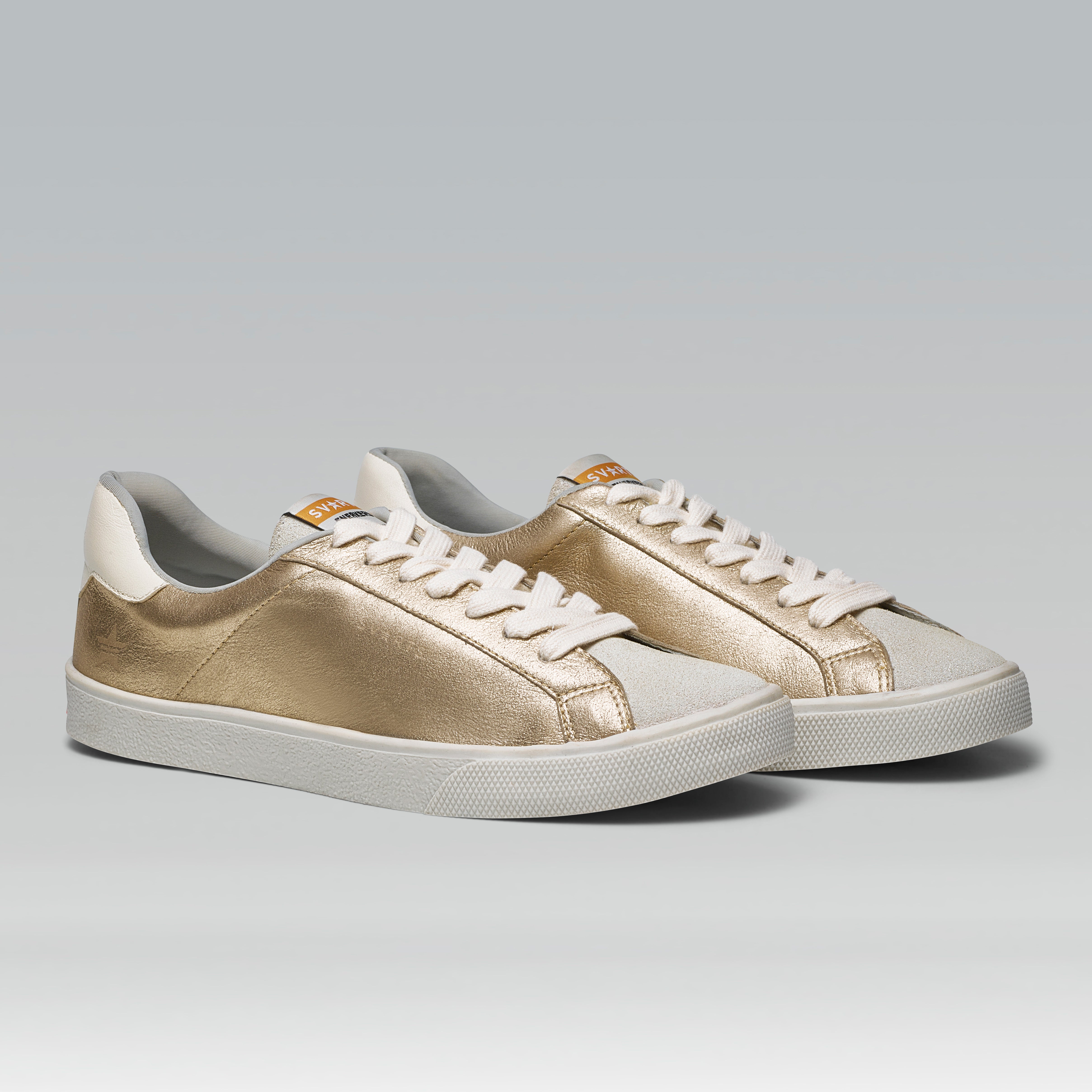 Tênis Couro A-SV21 Ouro Light