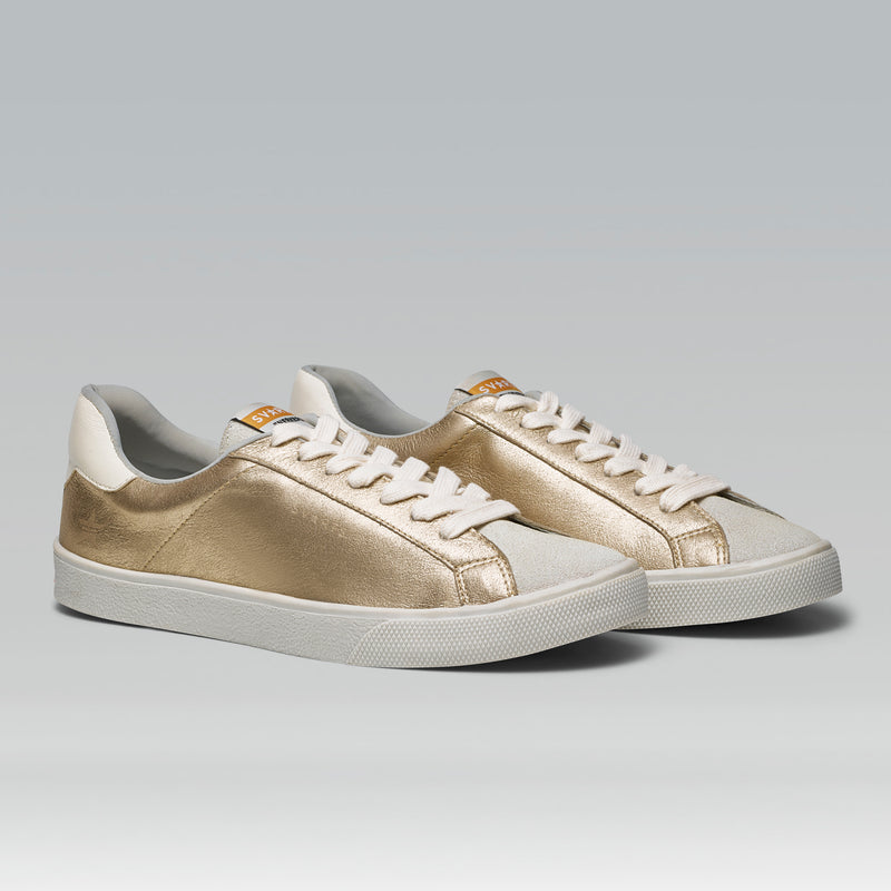 Tênis Couro A-SV21 Ouro Light
