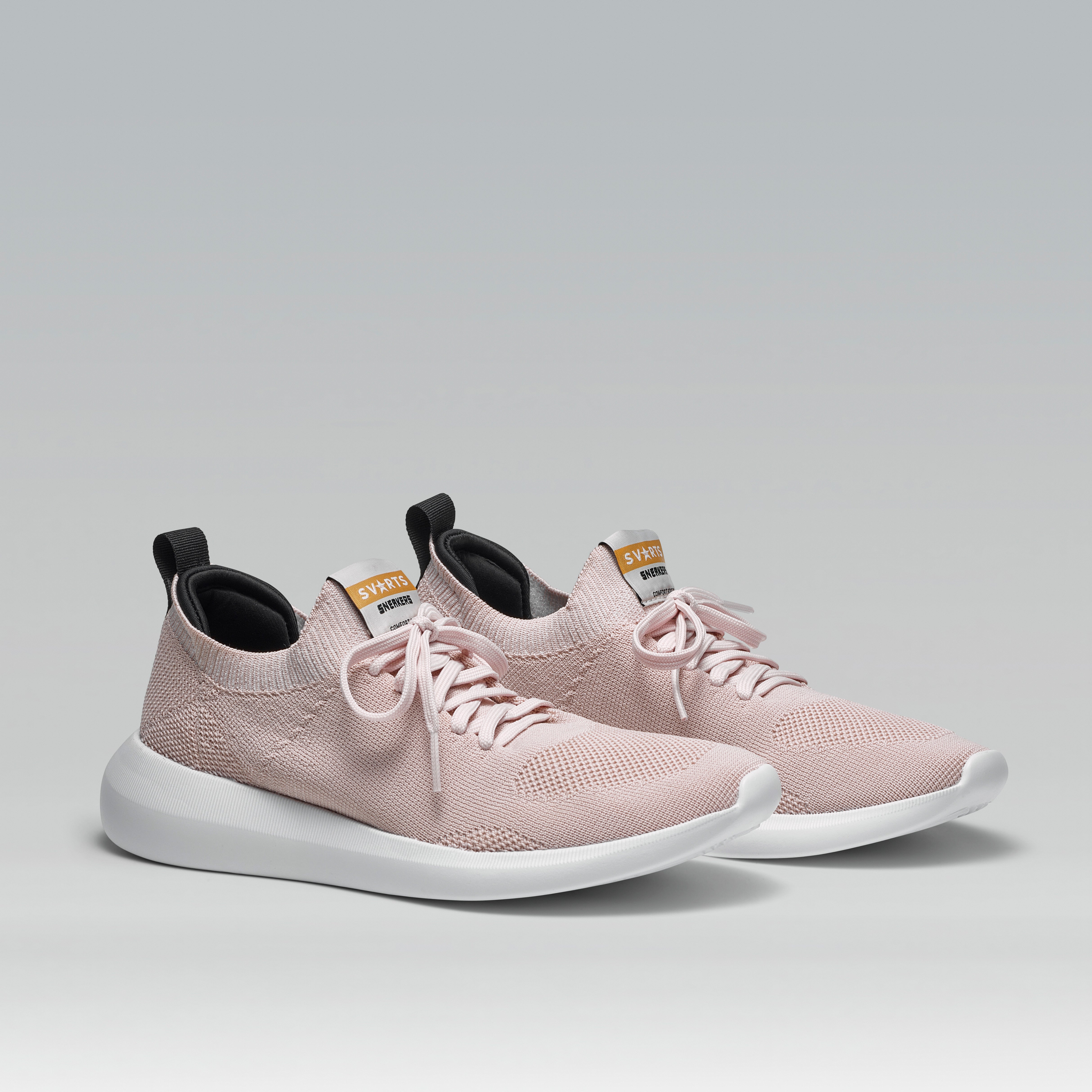 Tênis Knit Amarração Comfy Nude