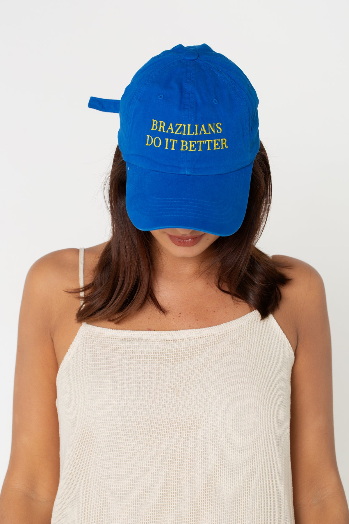 Boné Brazilians do it better — Svarts